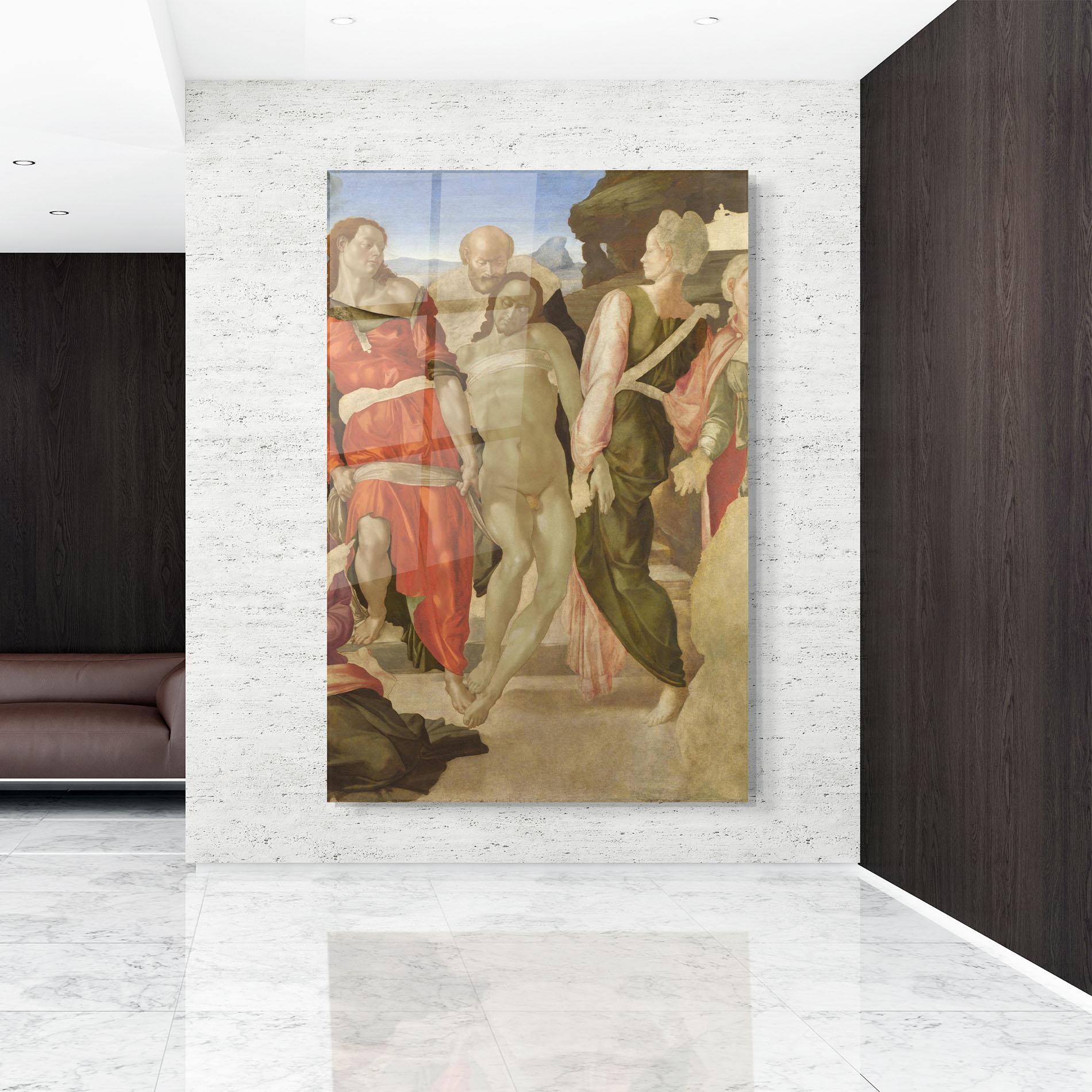 Tablou Sticla Entombment mockup 9