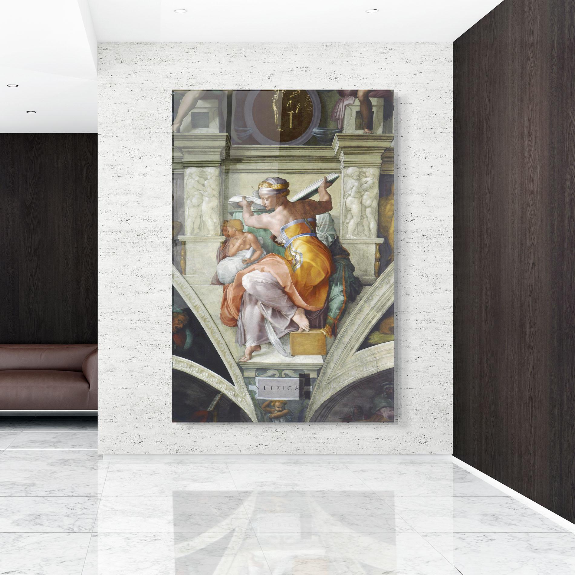 Tablou Sticla Libyan Sibyles mockup 9