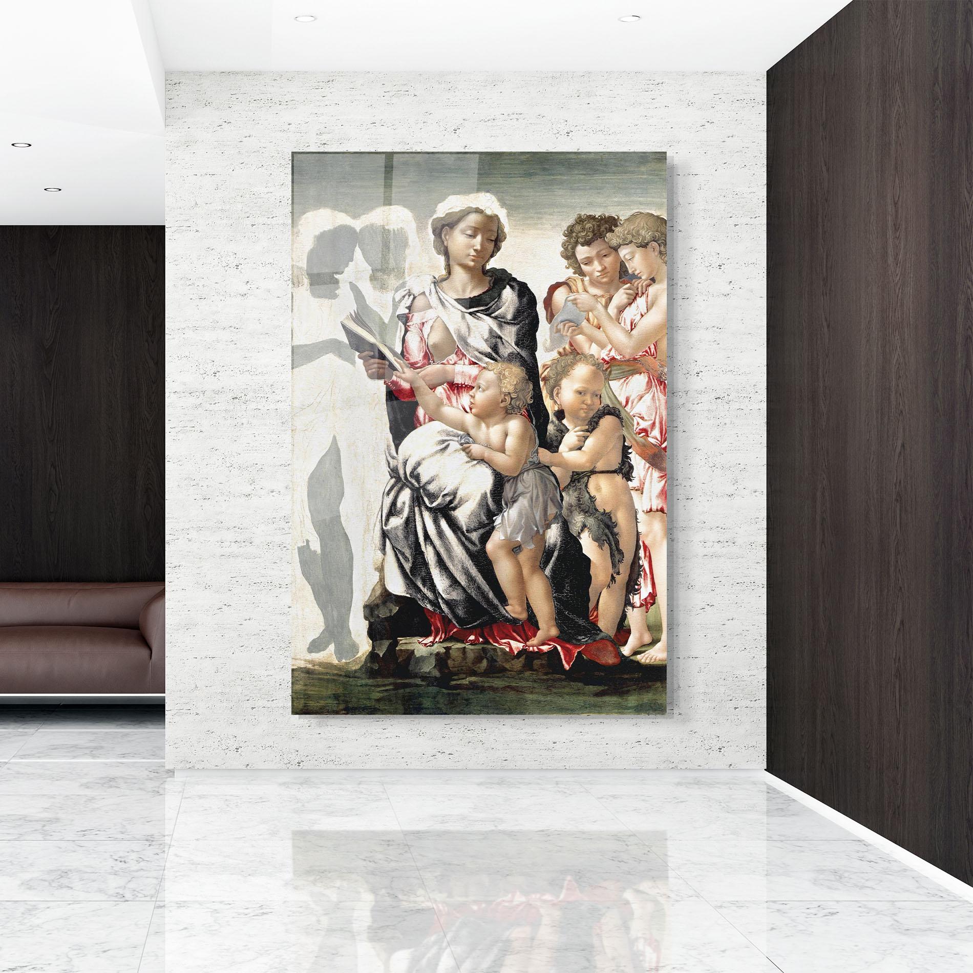 Tablou Sticla Manchester Madonna mockup 9