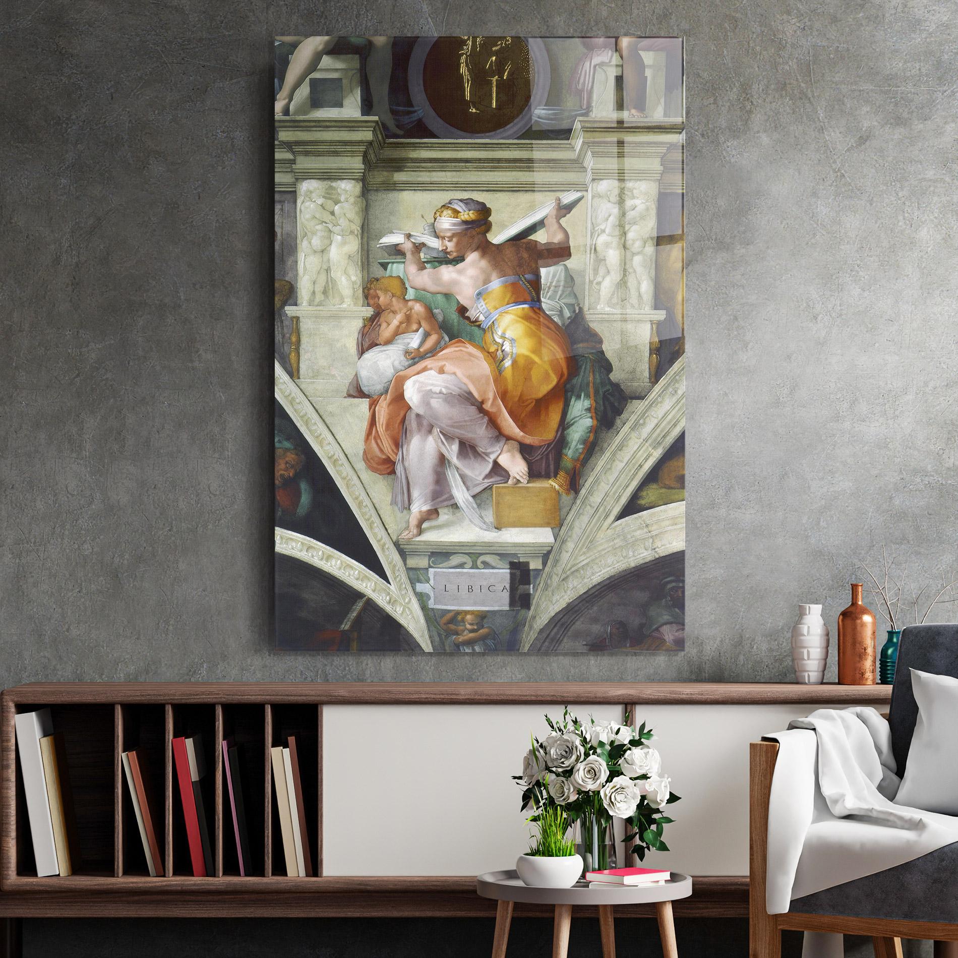 Tablou Sticla Libyan Sibyles mockup 2