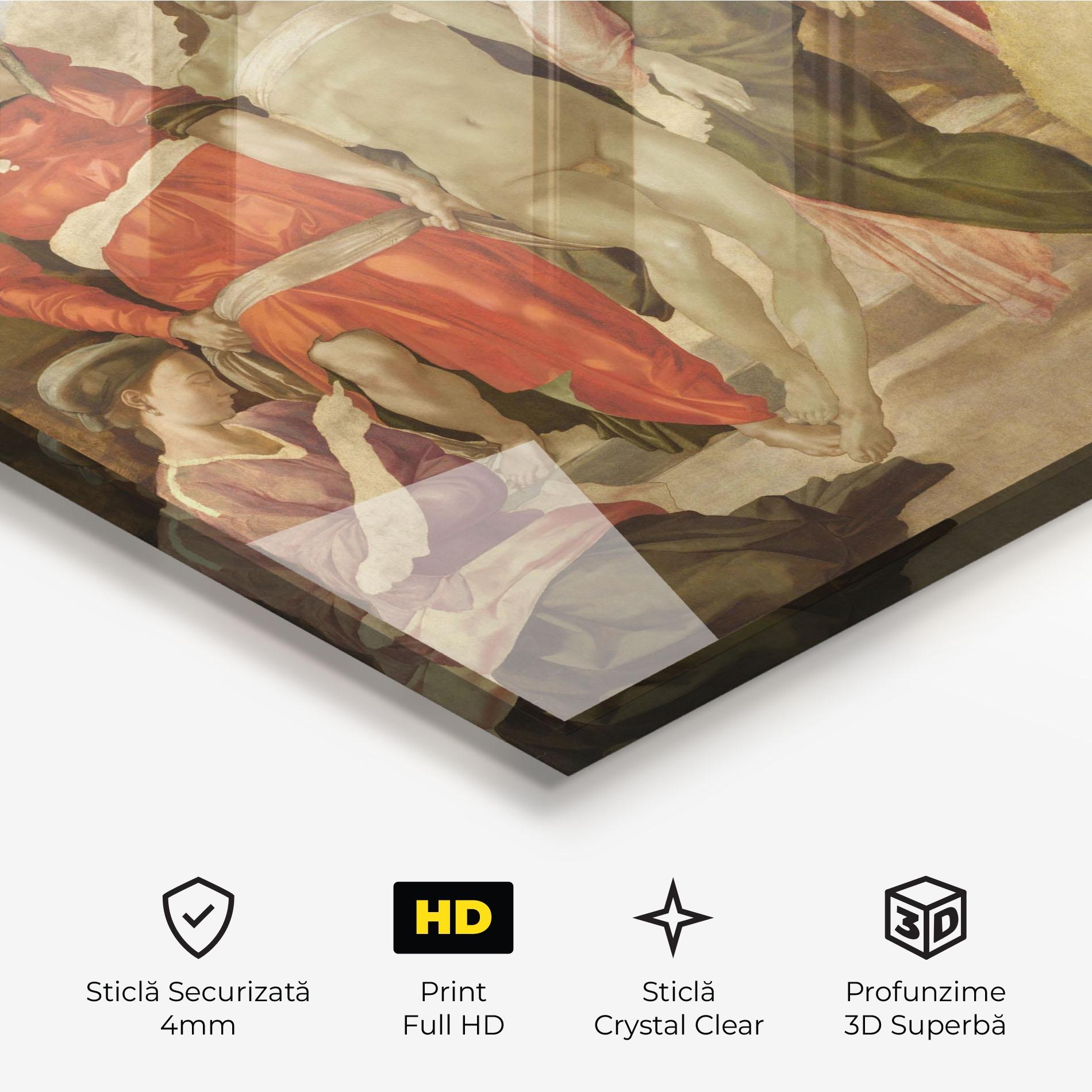 Tablou Sticla Entombment mockup 3