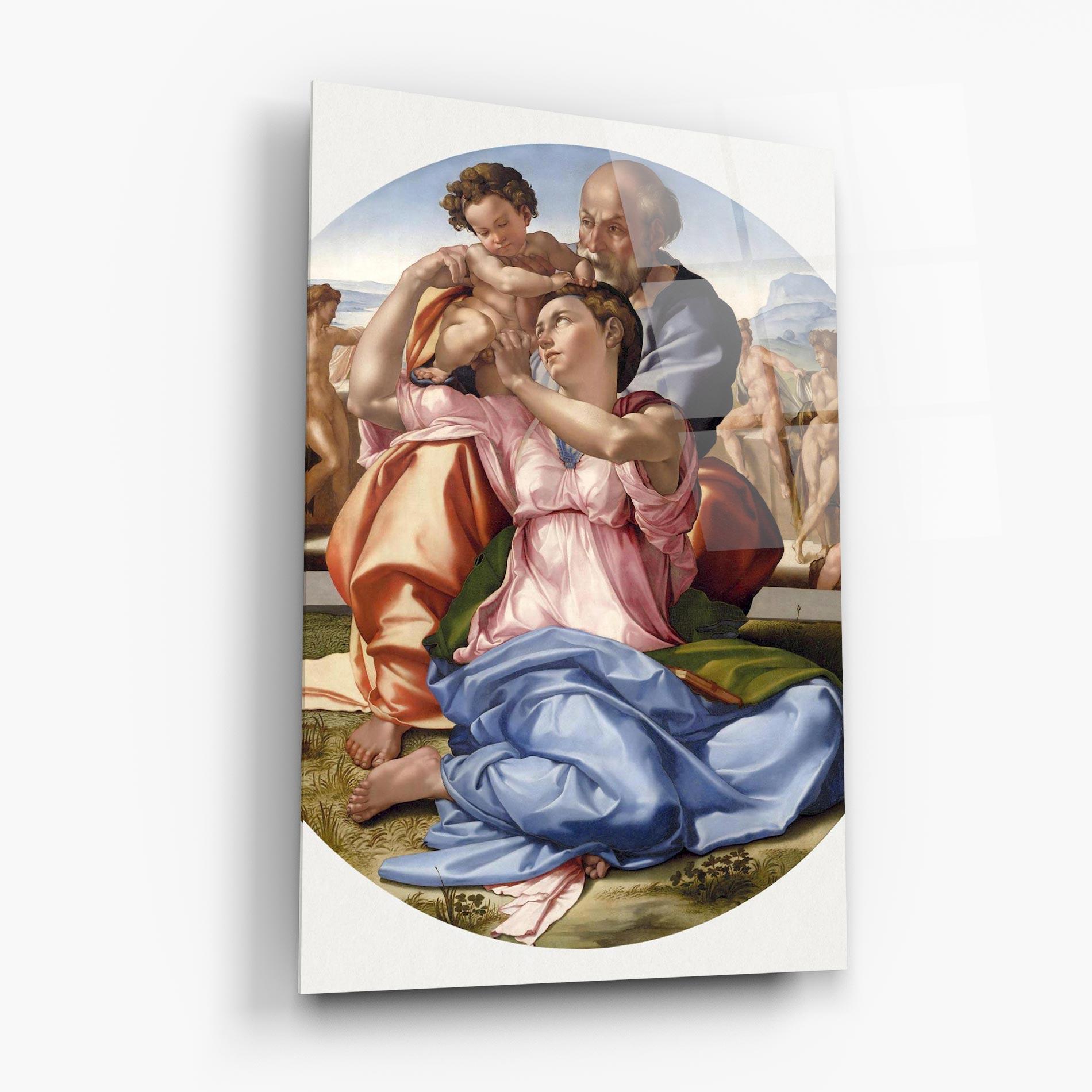 Tablou Sticla Doni Tondo mockup 6