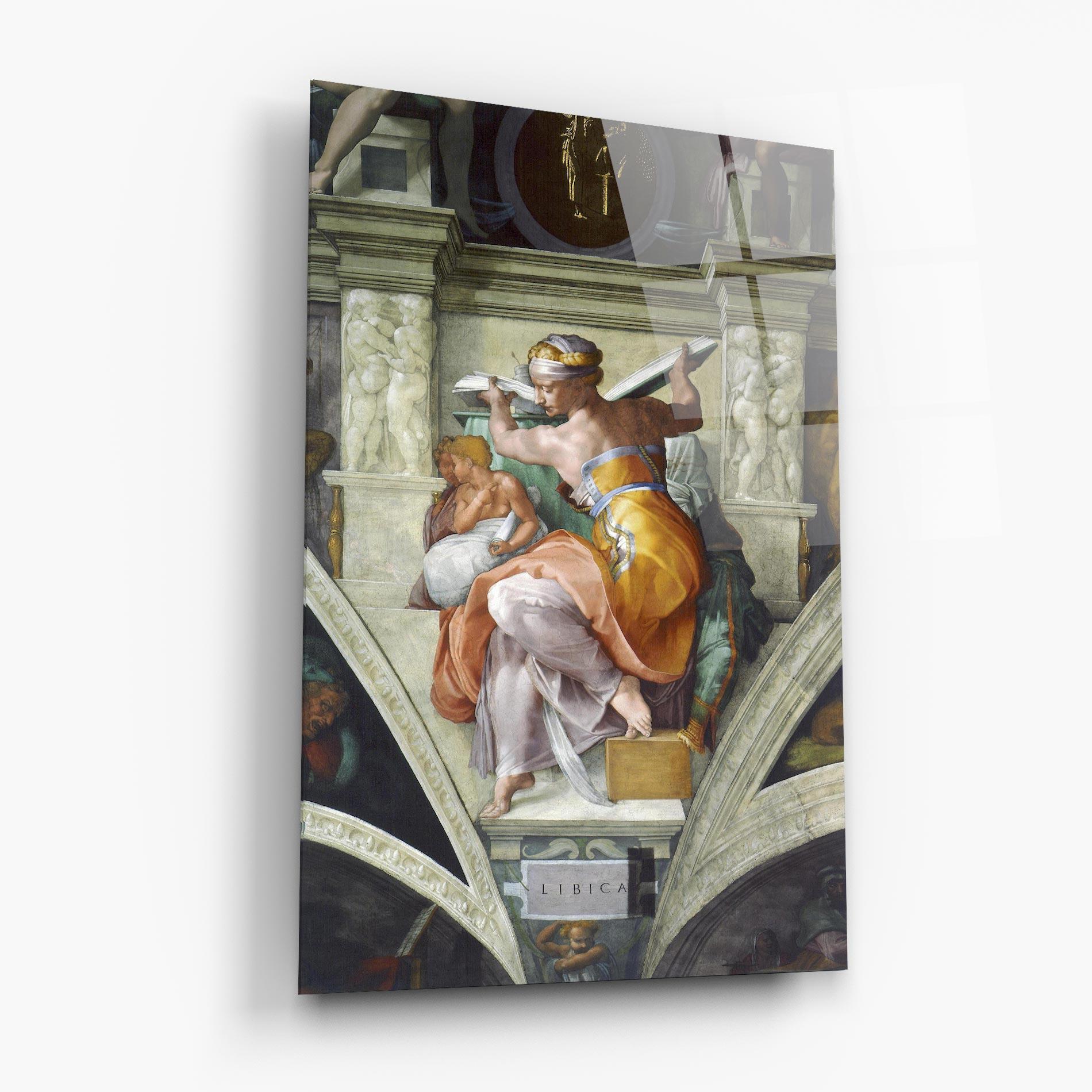 Tablou Sticla Libyan Sibyles mockup 6