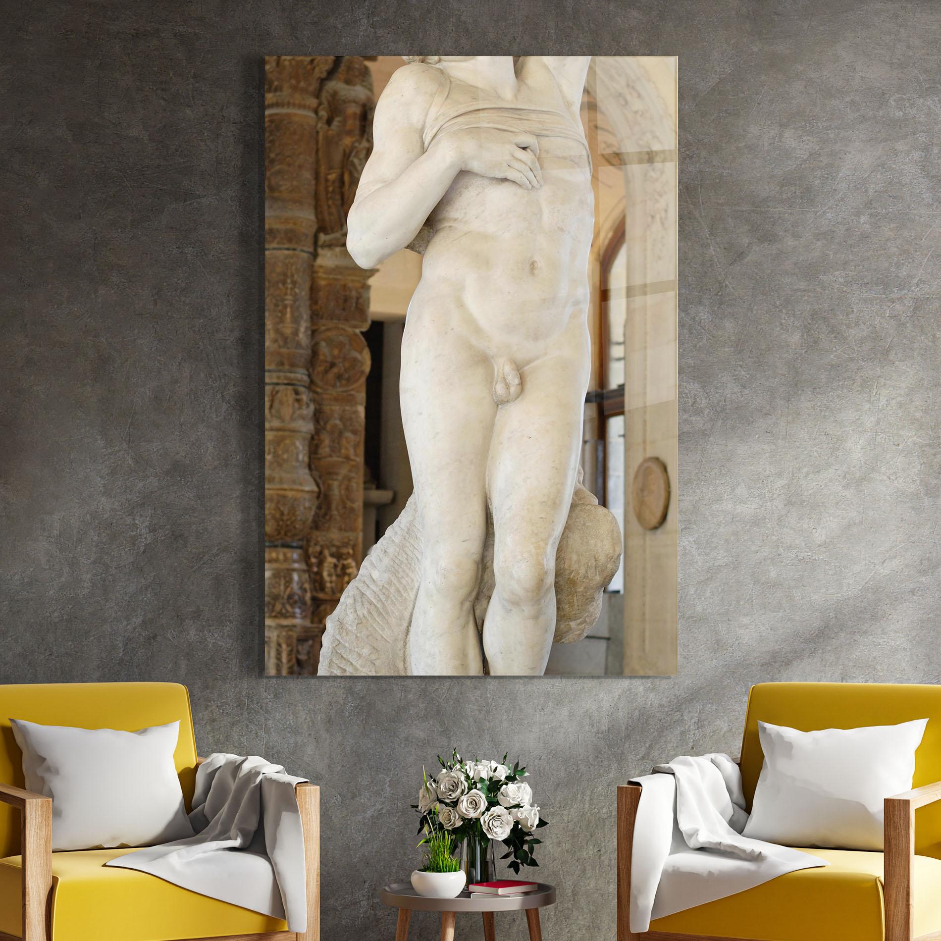 Tablou Sticla Dying Slave mockup 4