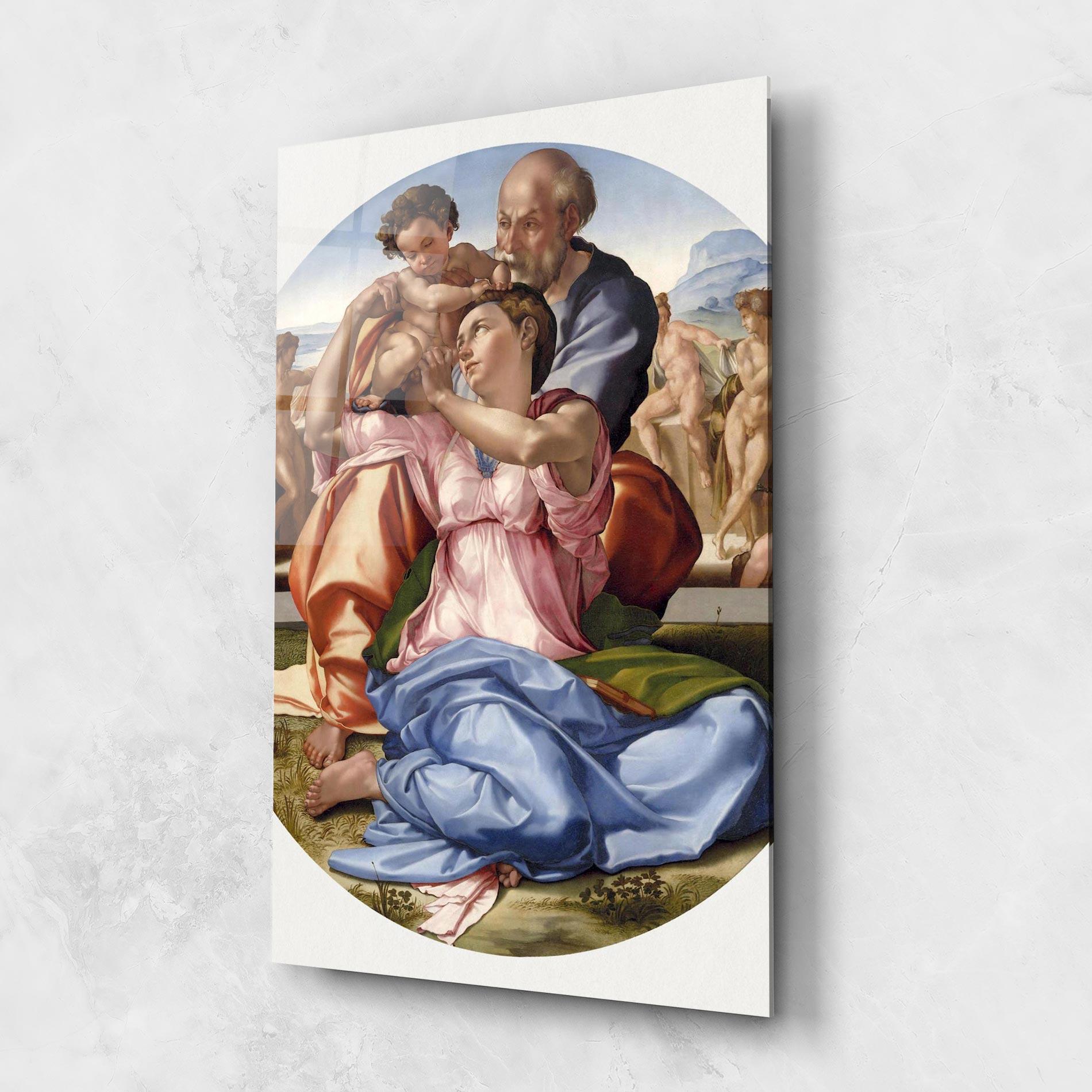 Tablou Sticla Doni Tondo mockup 1