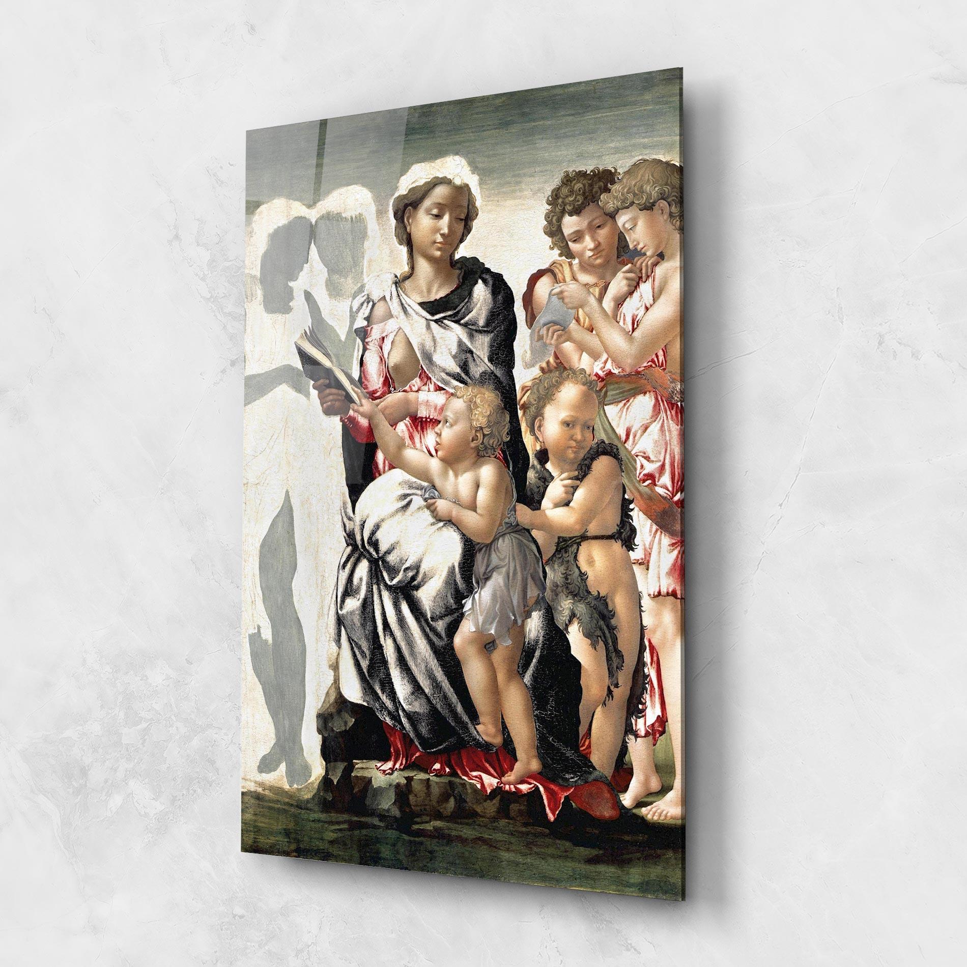 Tablou Sticla Manchester Madonna mockup 1