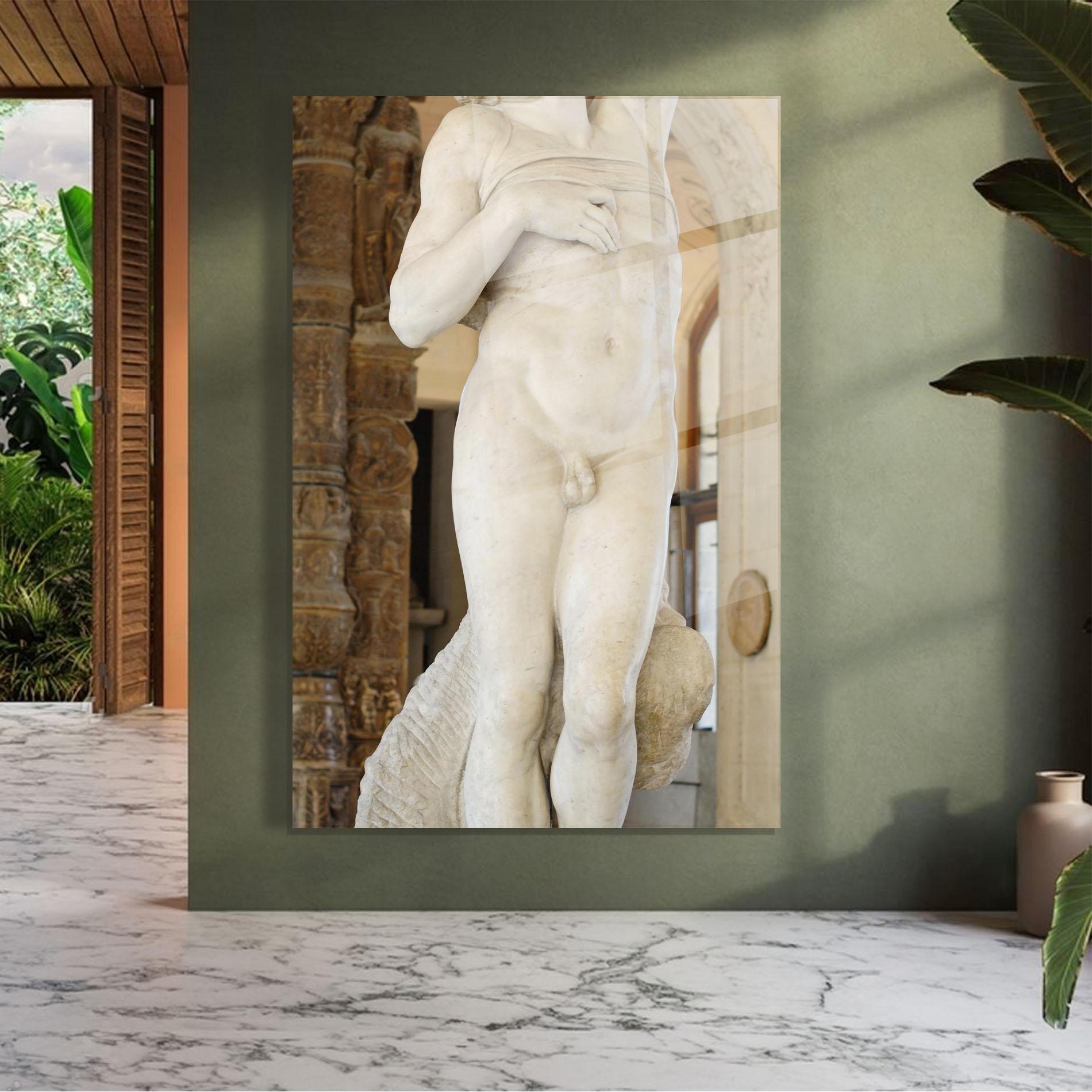 Tablou Sticla Dying Slave mockup 7