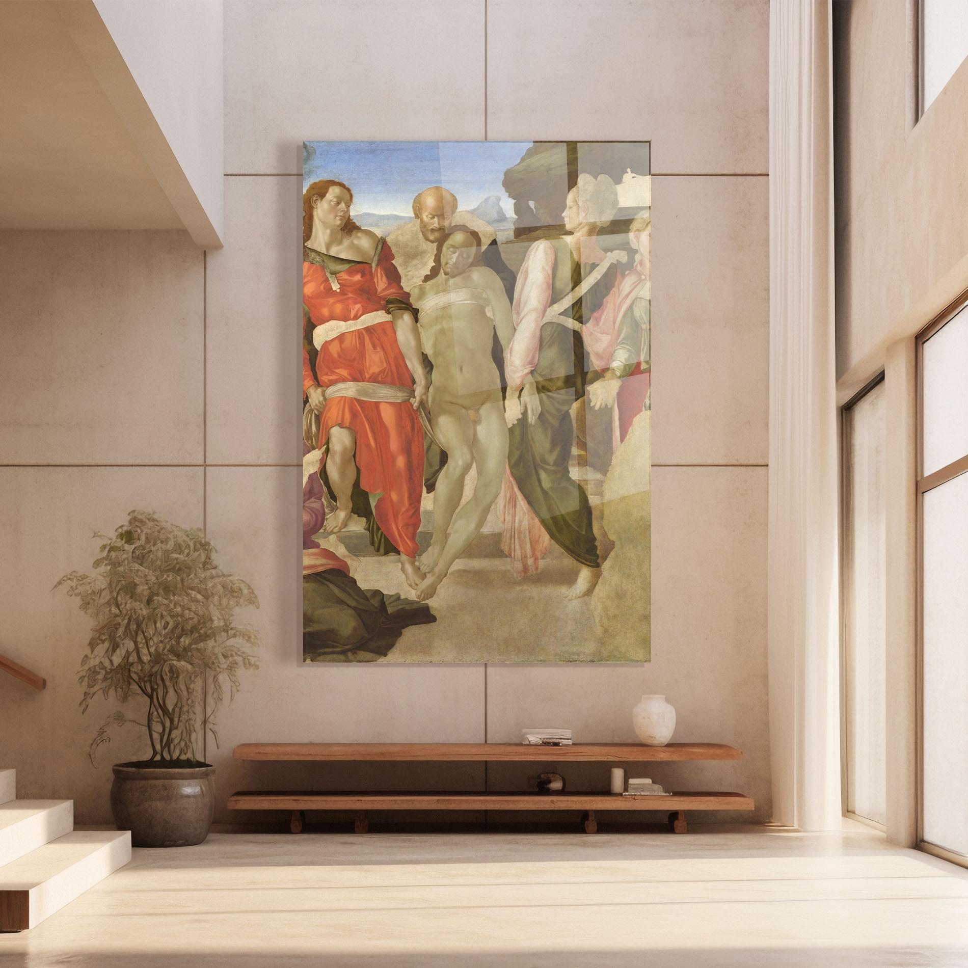 Tablou Sticla Entombment mockup 8