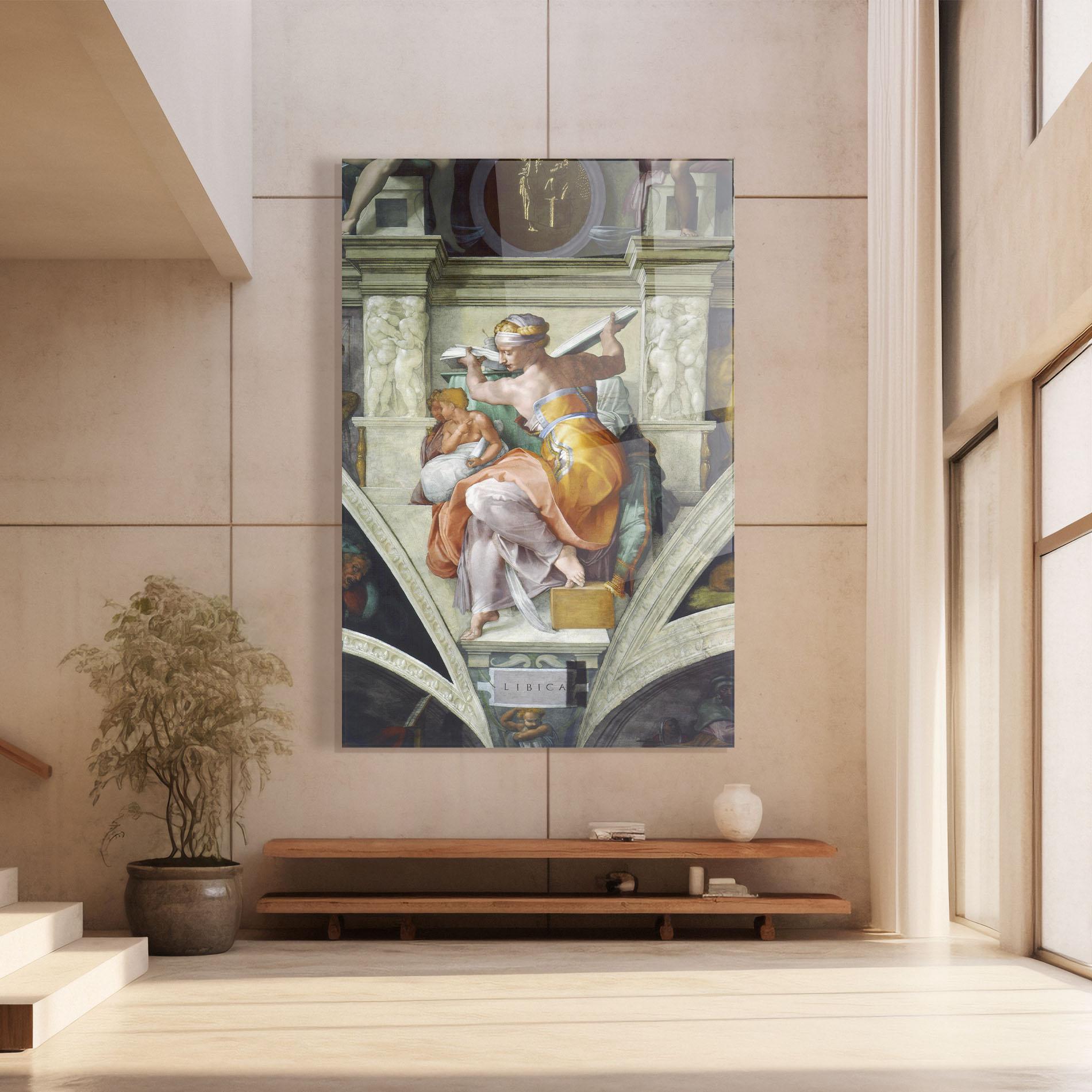 Tablou Sticla Libyan Sibyles mockup 8