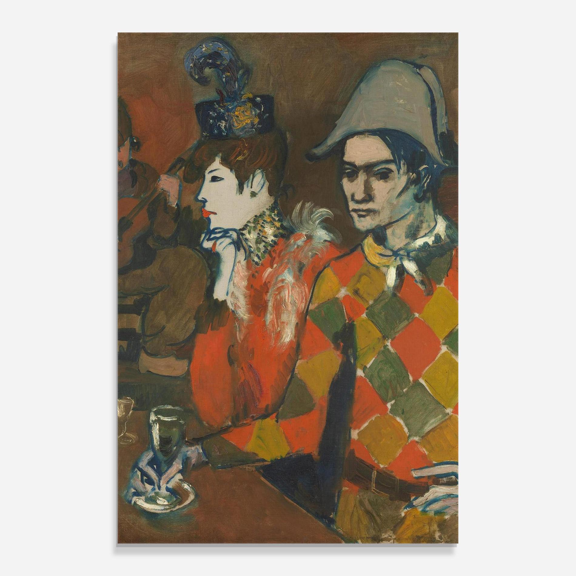 Tablou Sticla At The Lapin Agile mockup 0