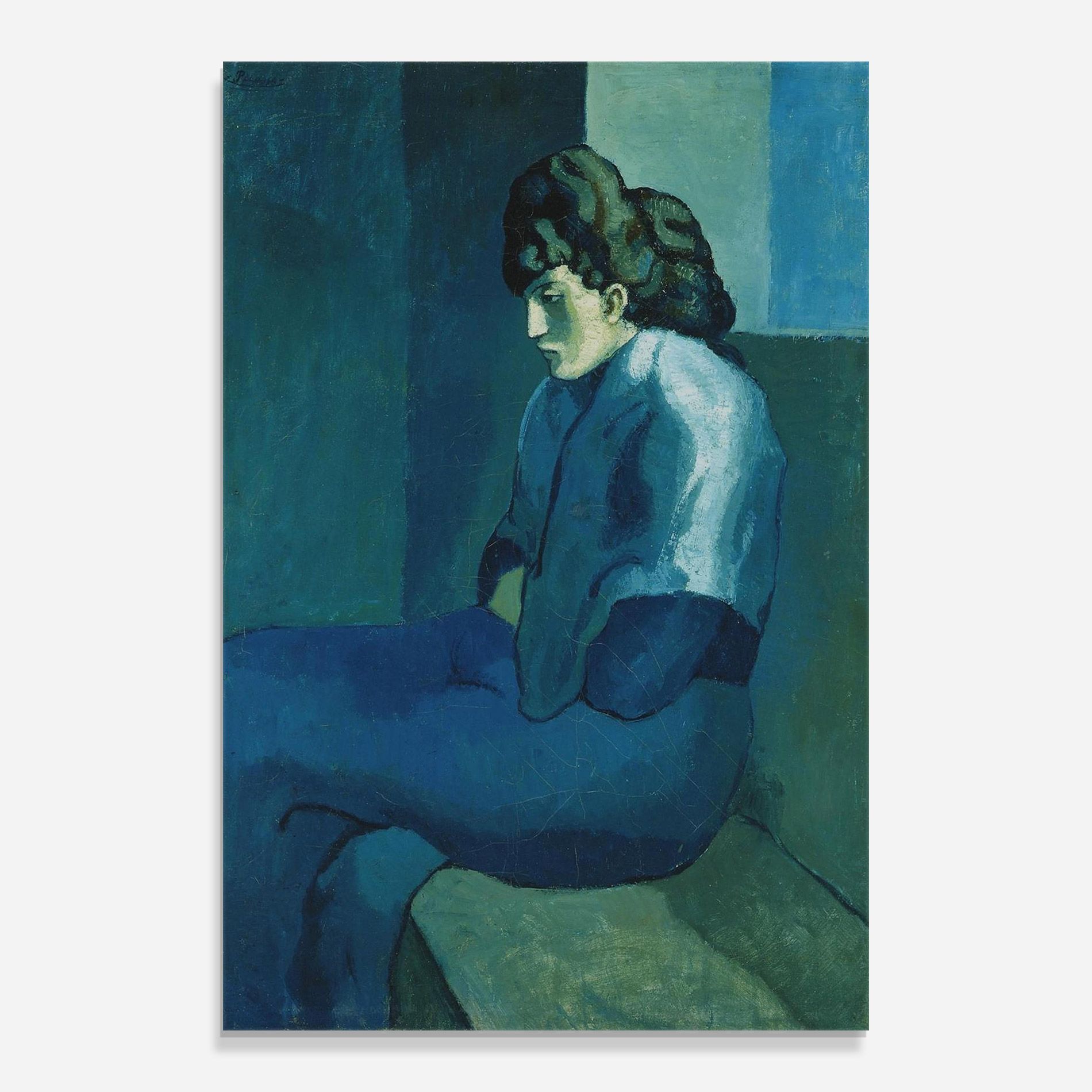 Femme Assise mockup 0