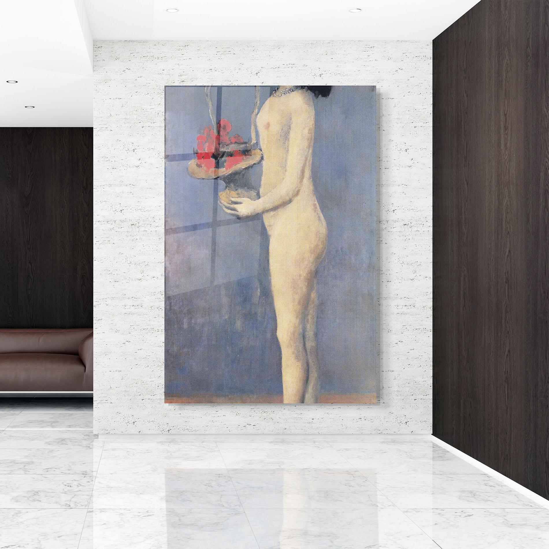 Tablou Sticla Le Panier Fleuri mockup 9