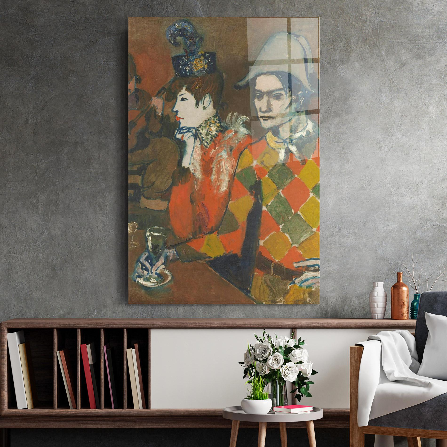 Tablou Sticla At The Lapin Agile mockup 2