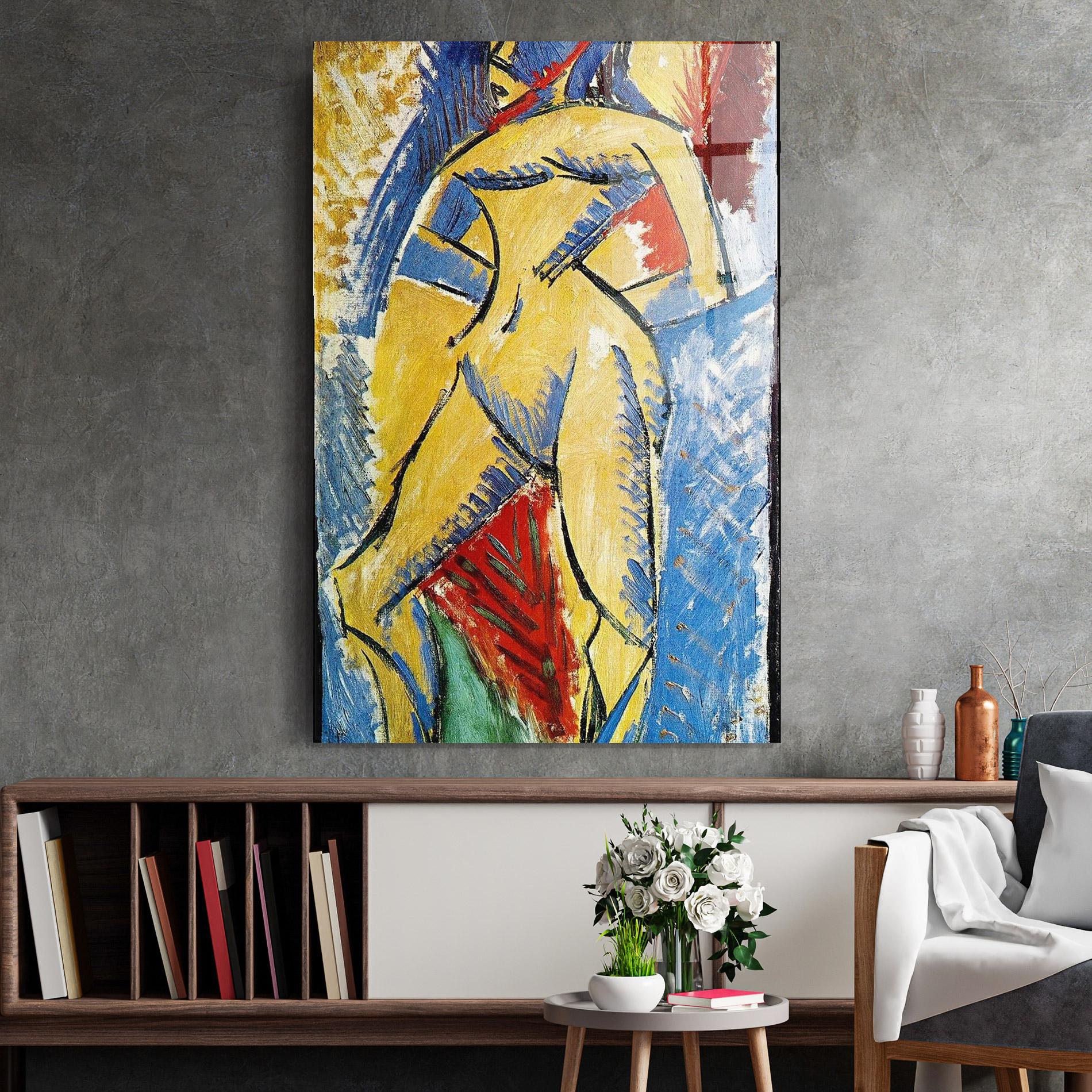 Tablou Sticla Femme Nue mockup 2