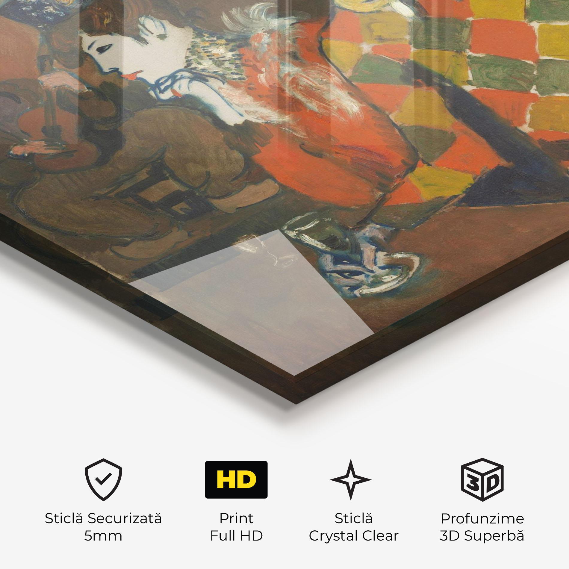 Tablou Sticla At The Lapin Agile mockup 3