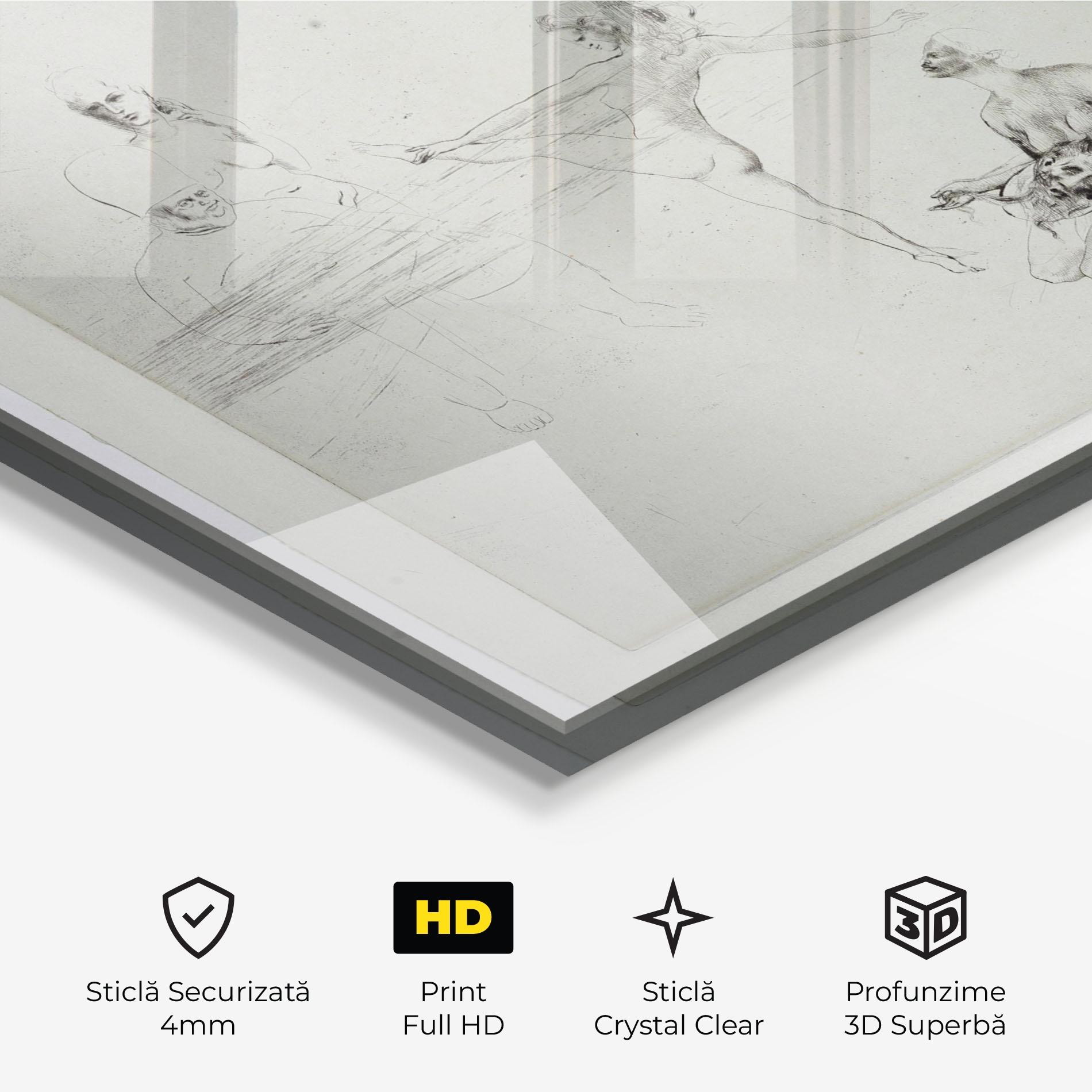 Tablou Sticla Dance Of Salome mockup 3