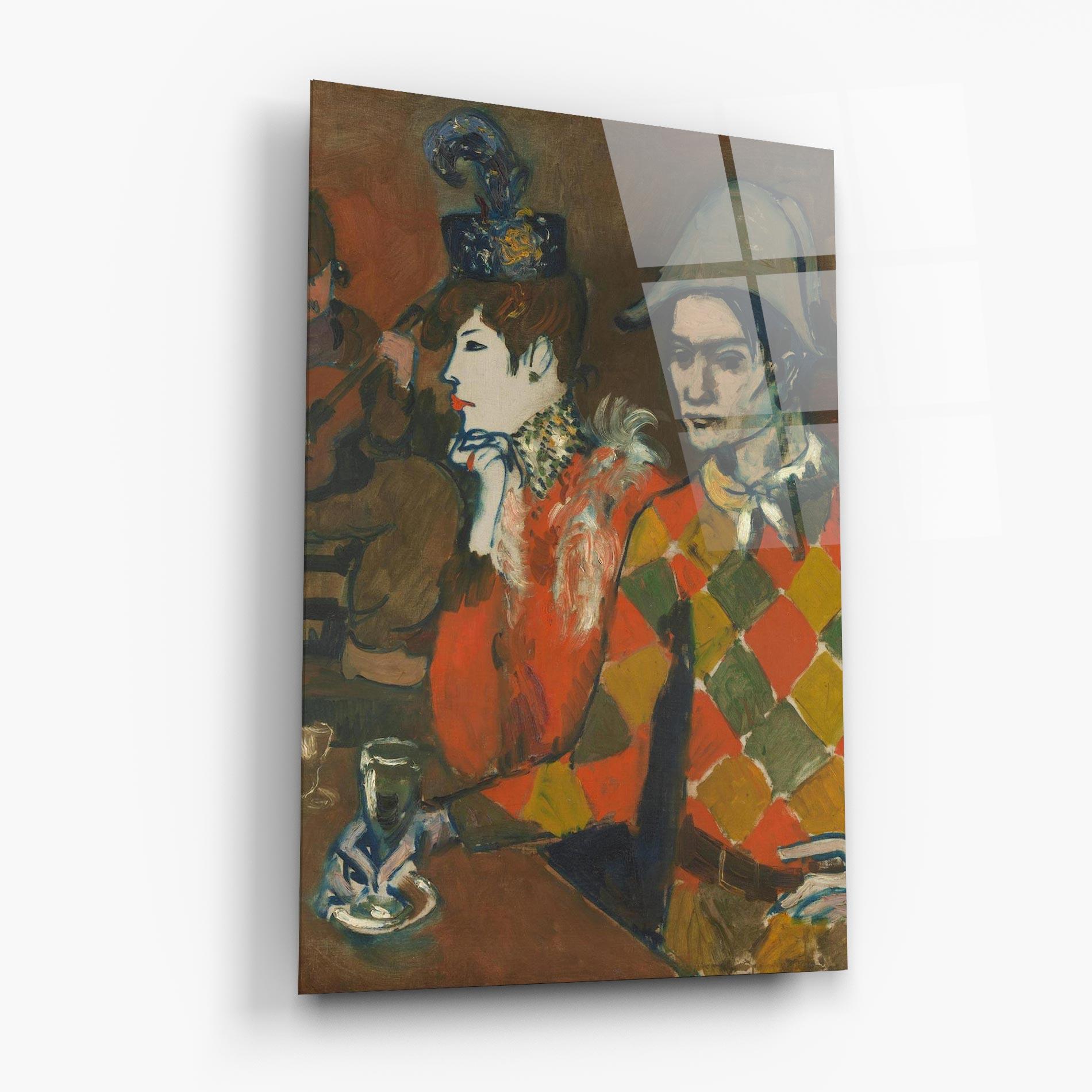 Tablou Sticla At The Lapin Agile mockup 6