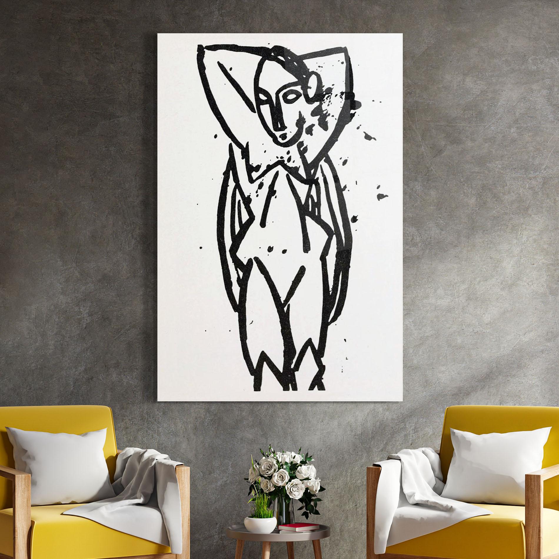 Tablou Sticla Nude mockup 4