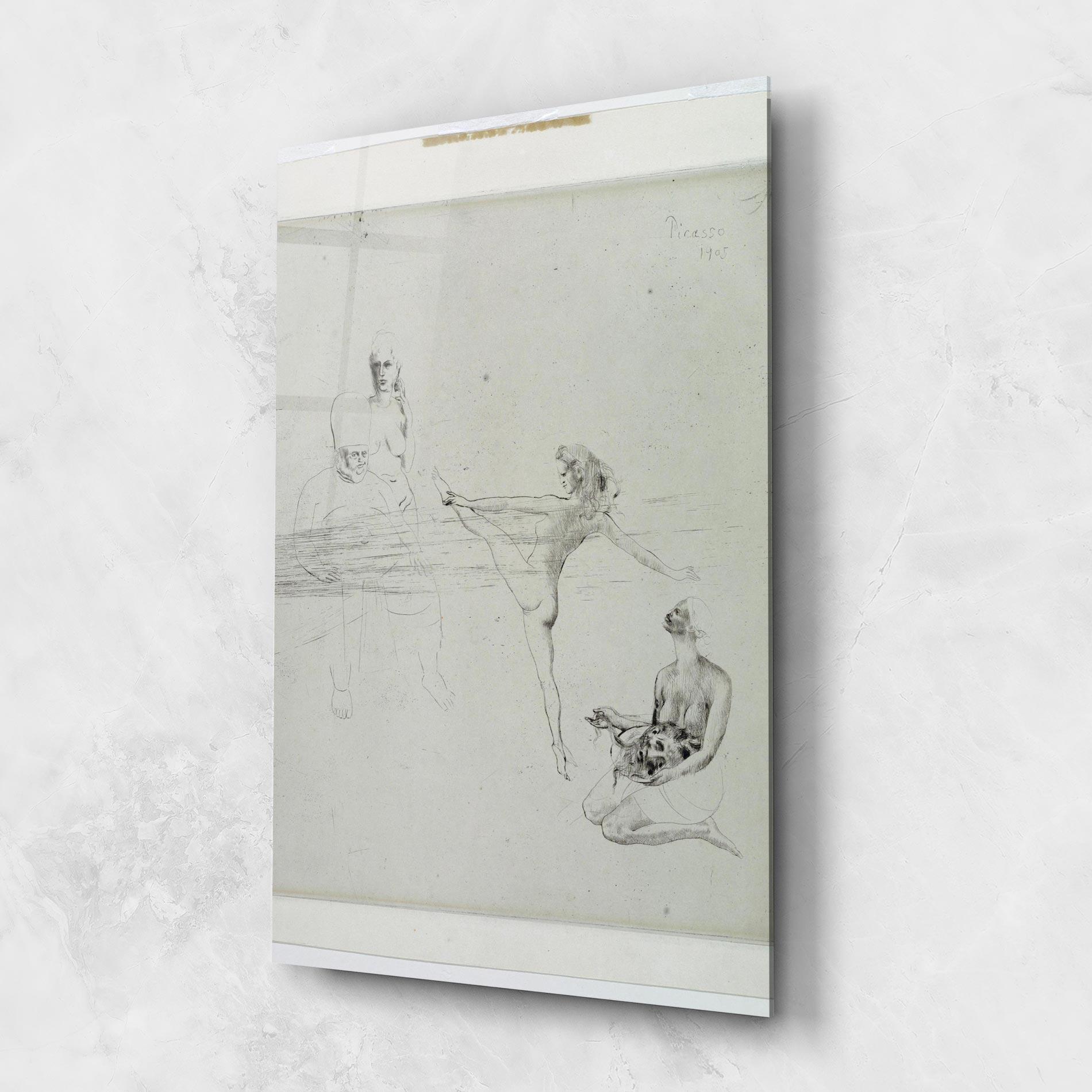 Tablou Sticla Dance Of Salome mockup 1