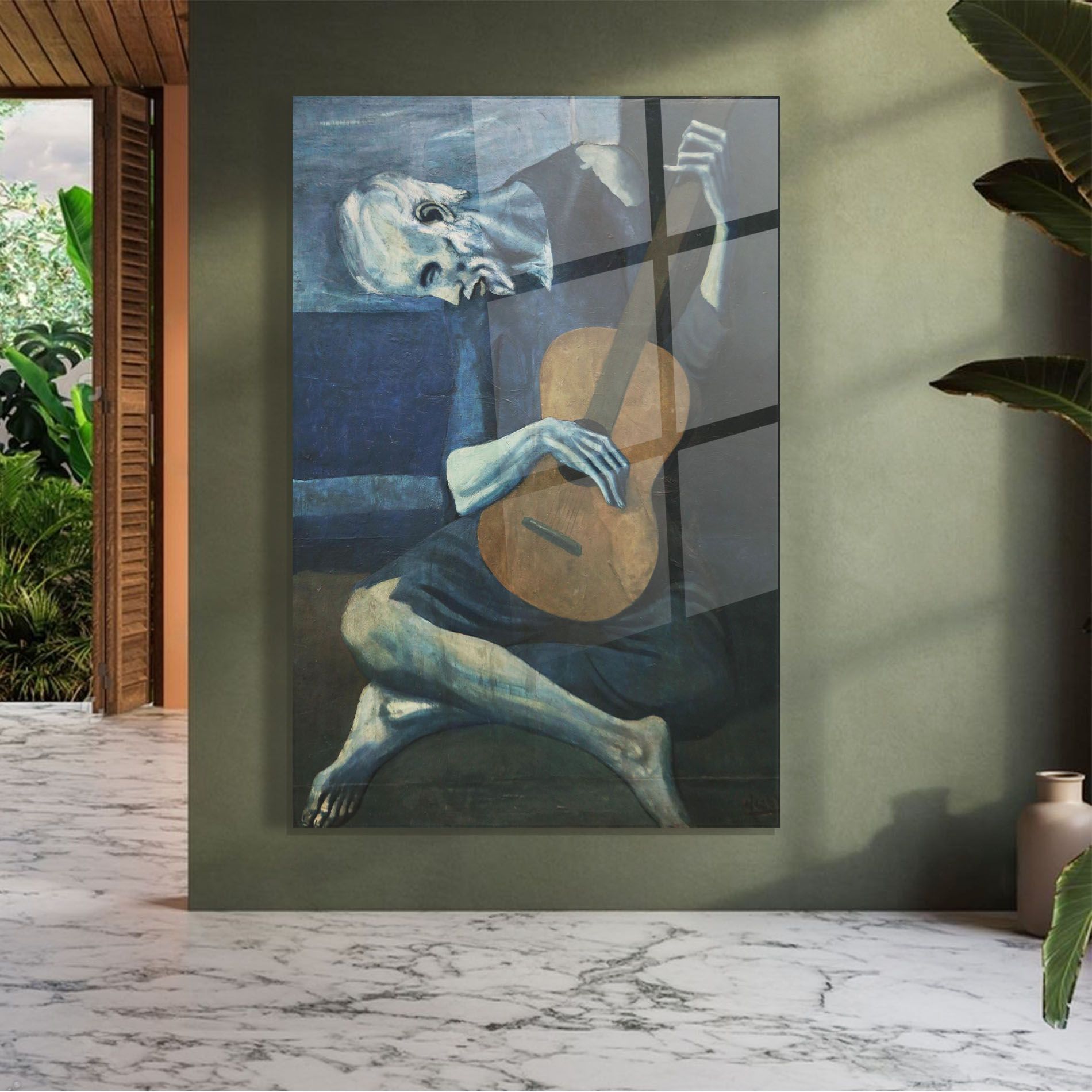 Old Guitarist mockup 7