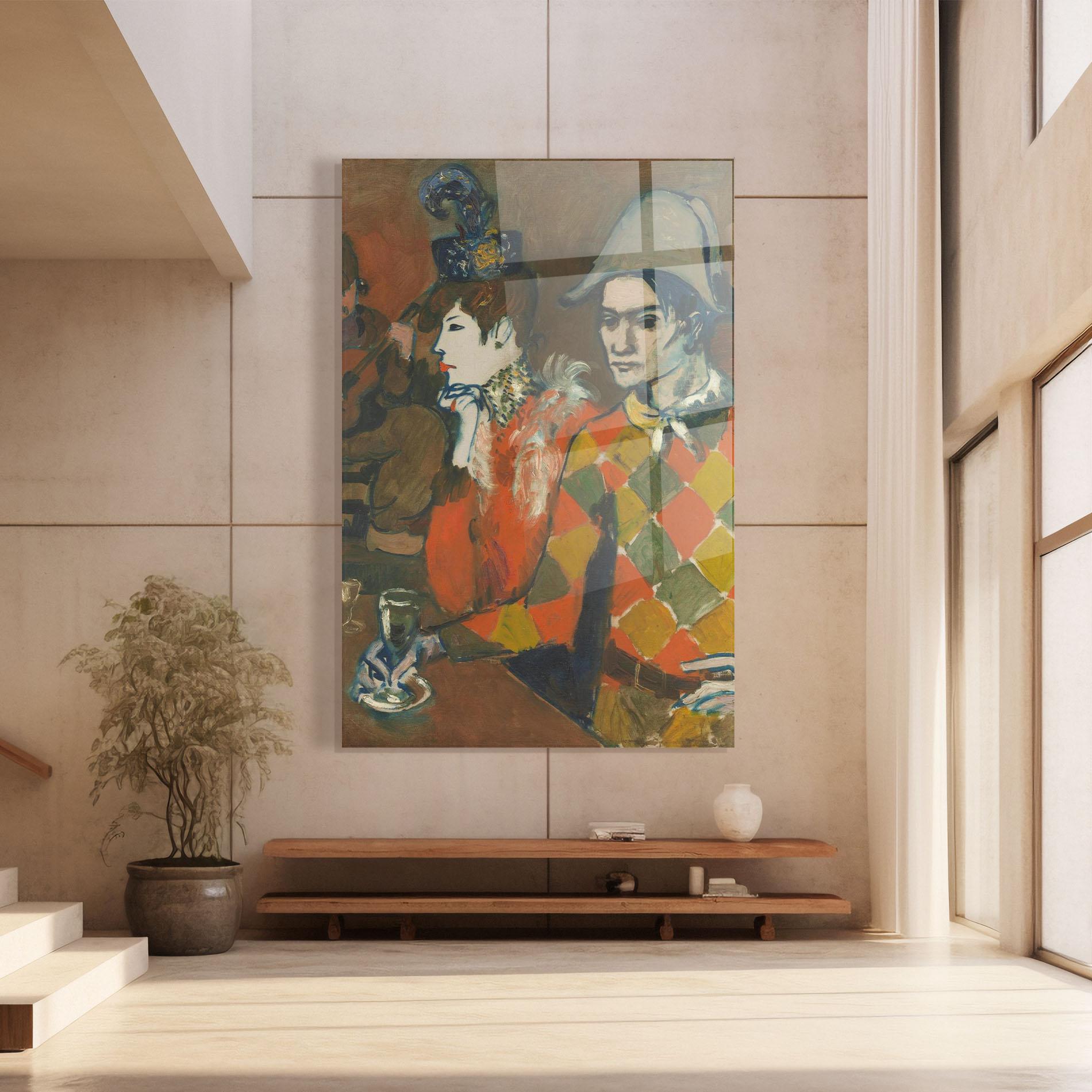 Tablou Sticla At The Lapin Agile mockup 8