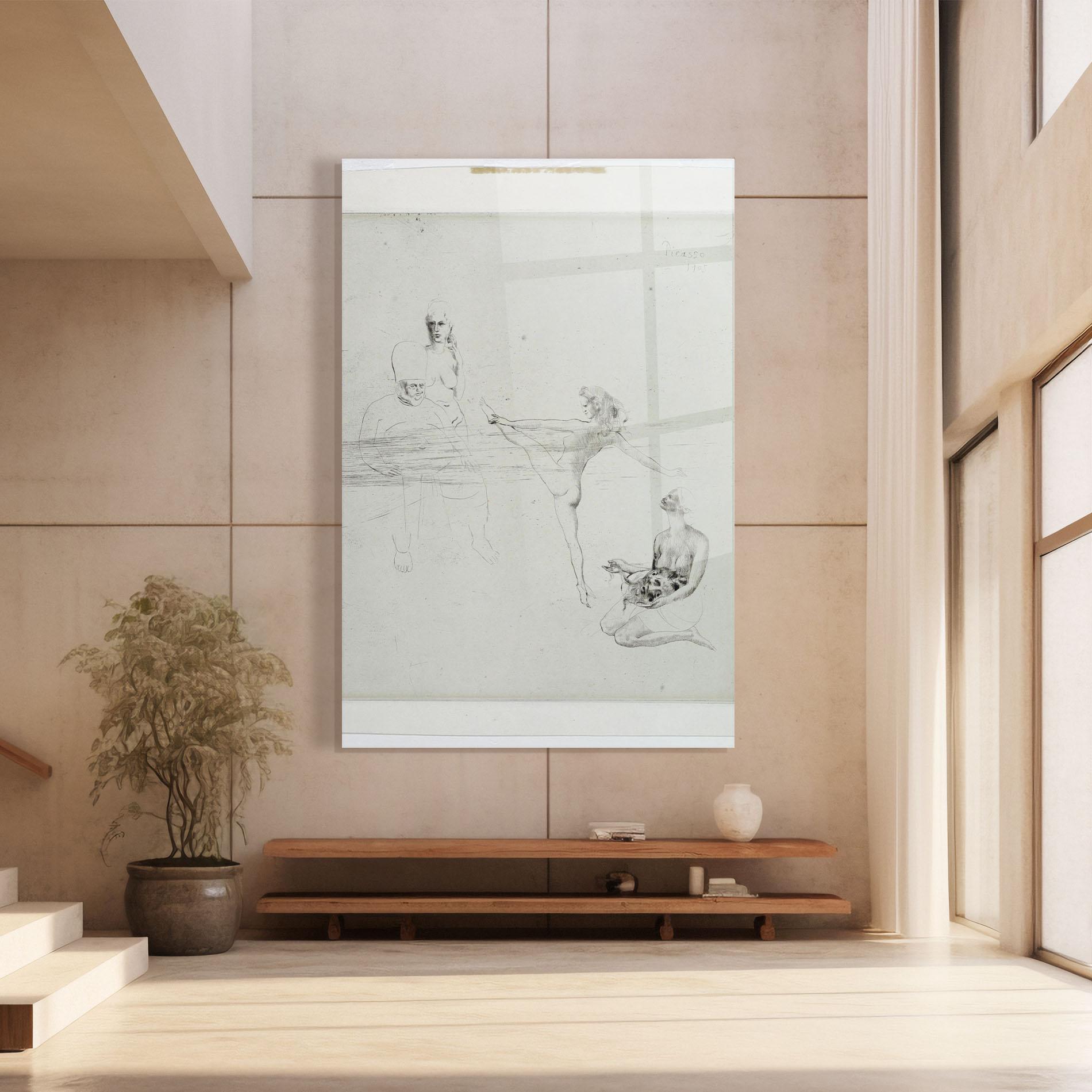 Tablou Sticla Dance Of Salome mockup 8