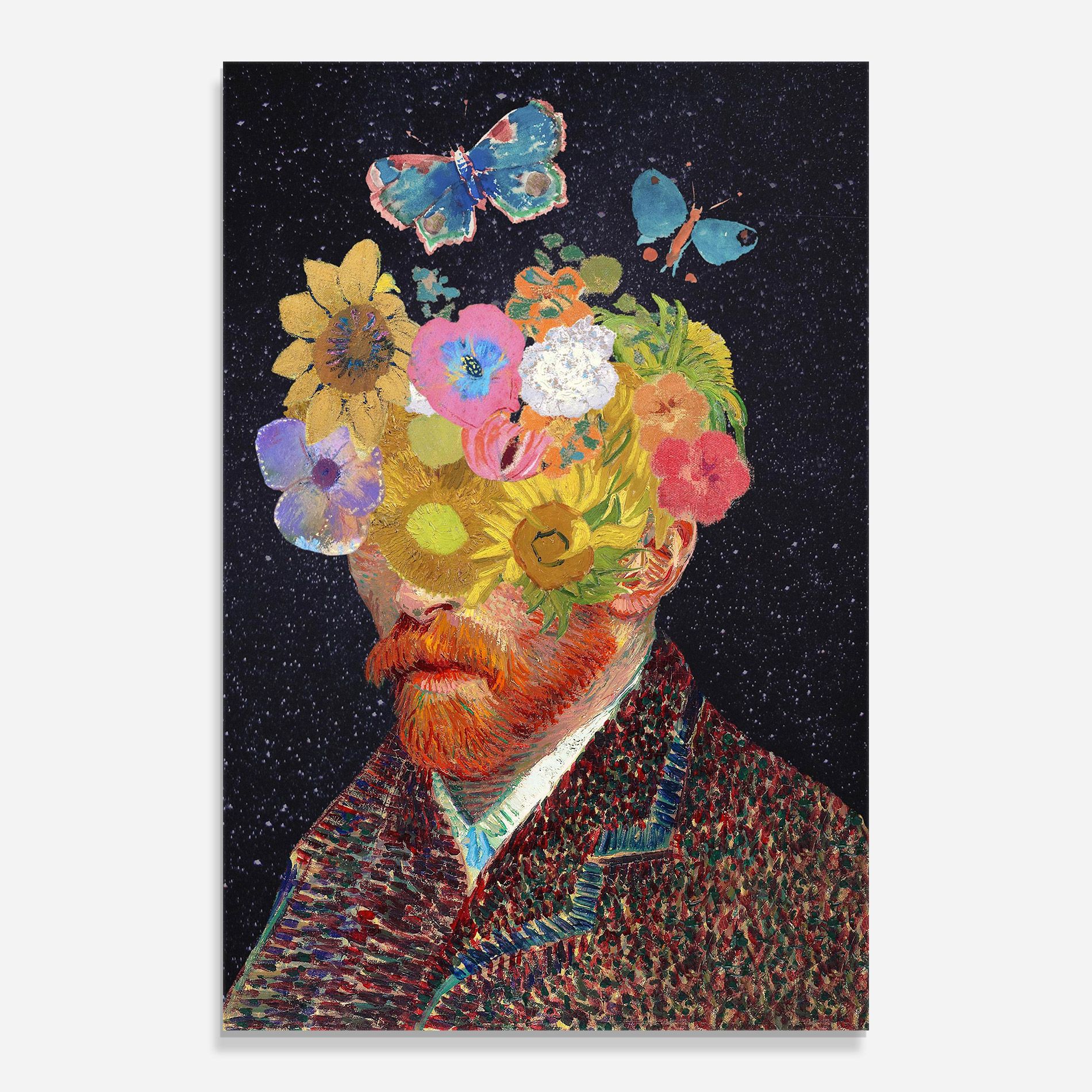 Flower Self Portrait mockup 0