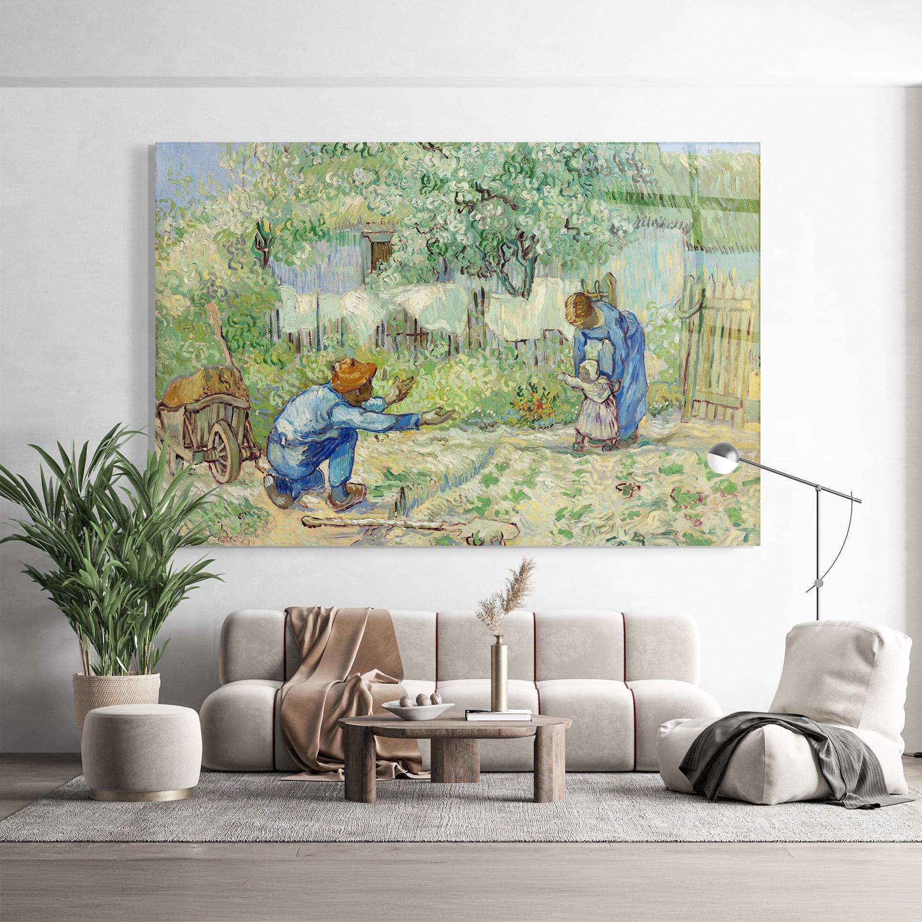 Tablou Sticla First Steps mockup 9