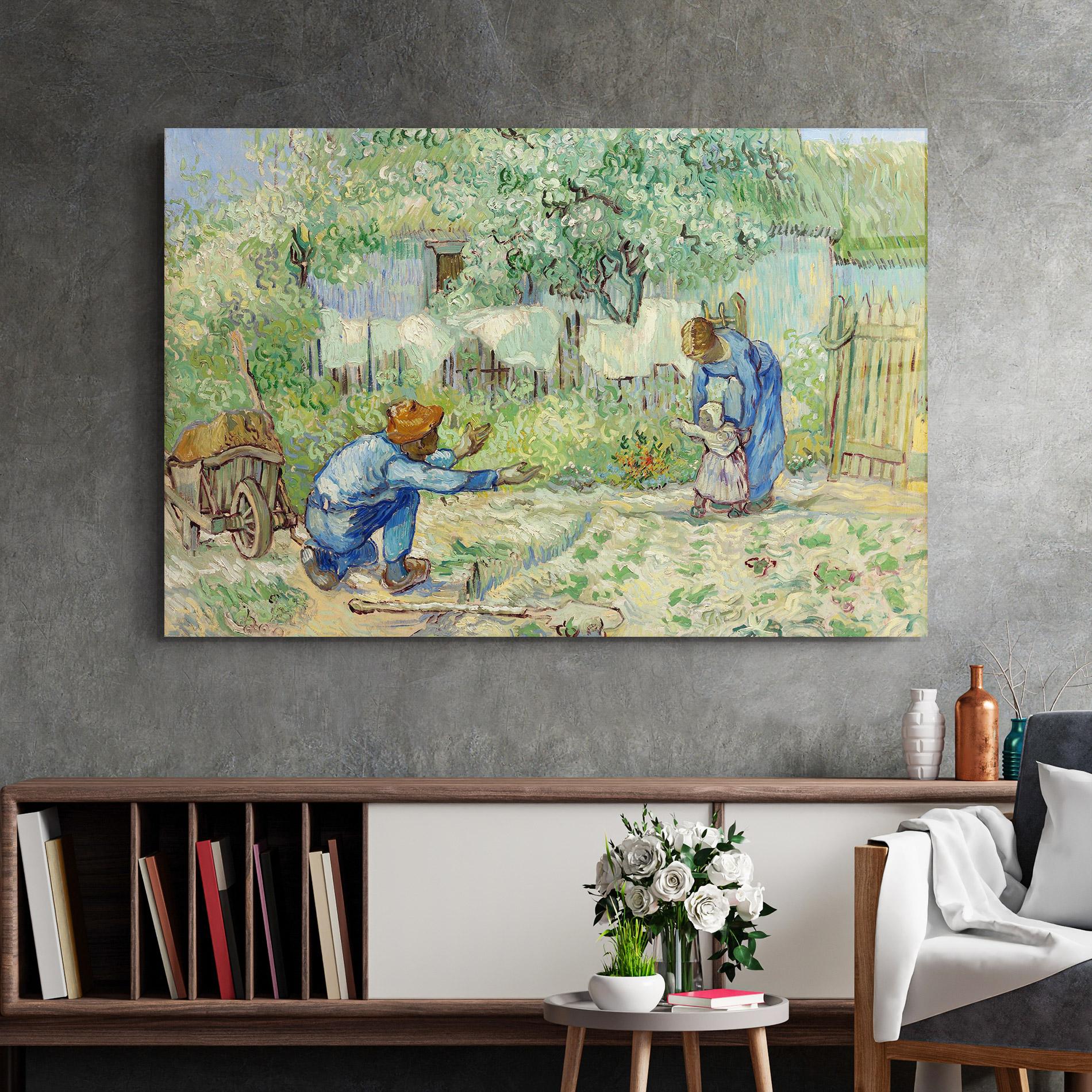 Tablou Sticla First Steps mockup 2