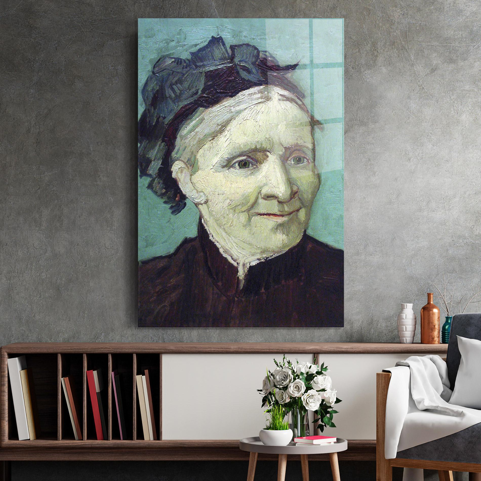 Tablou Sticla Artist S Mother mockup 2