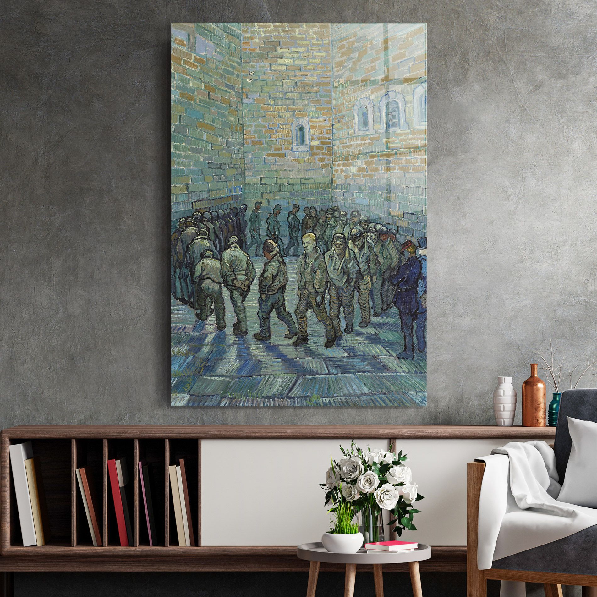 Prisoners Exercising mockup 2