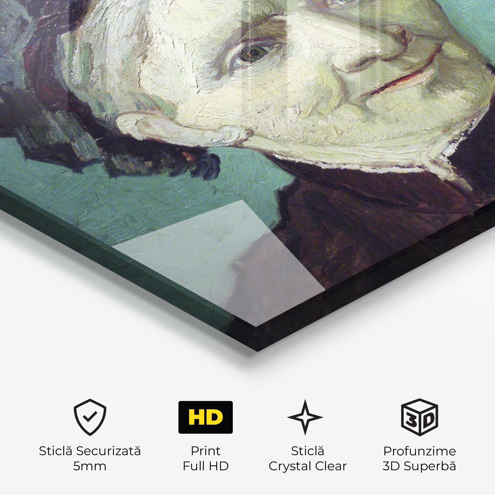 Tablou Sticla Artist S Mother mockup 3