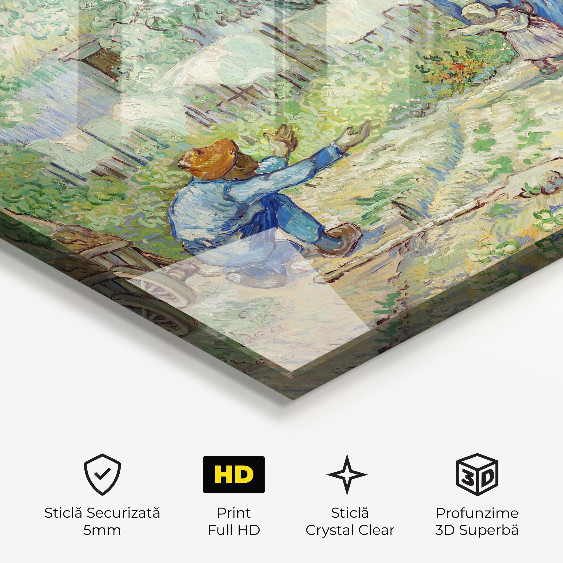 Tablou Sticla First Steps mockup 3