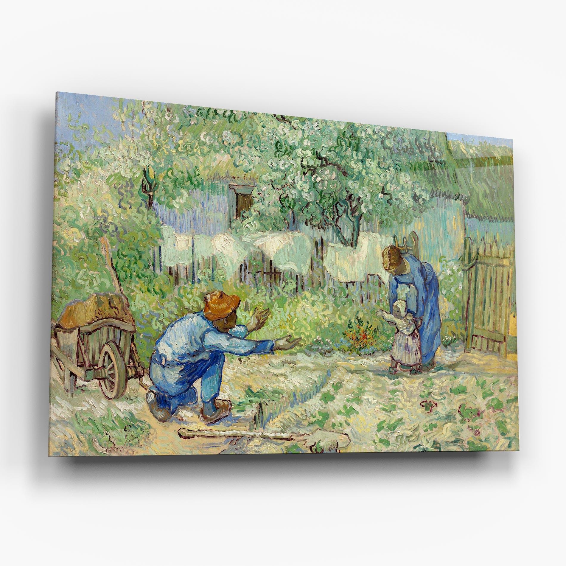 Tablou Sticla First Steps mockup 6