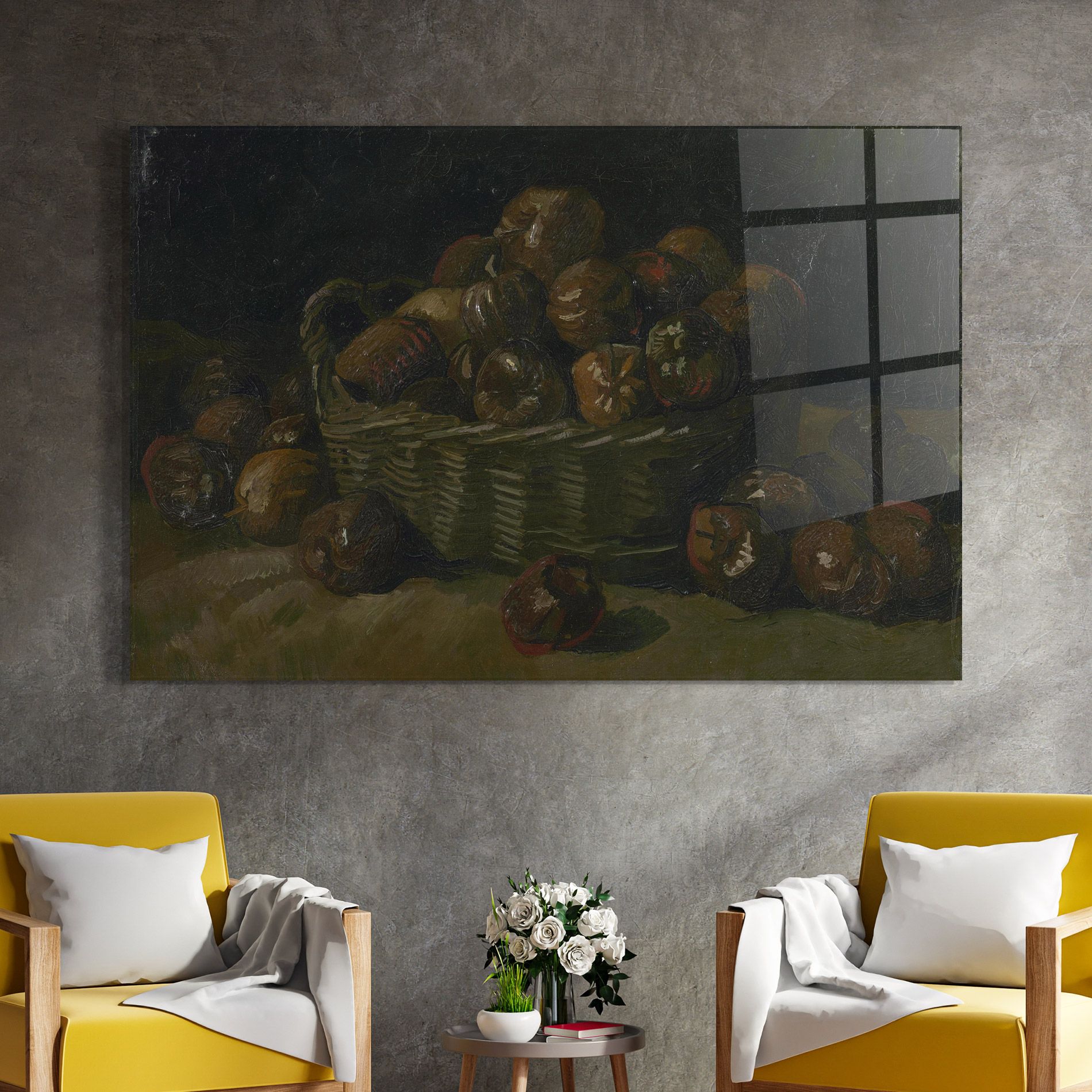 Mand Met Appels Art mockup 4