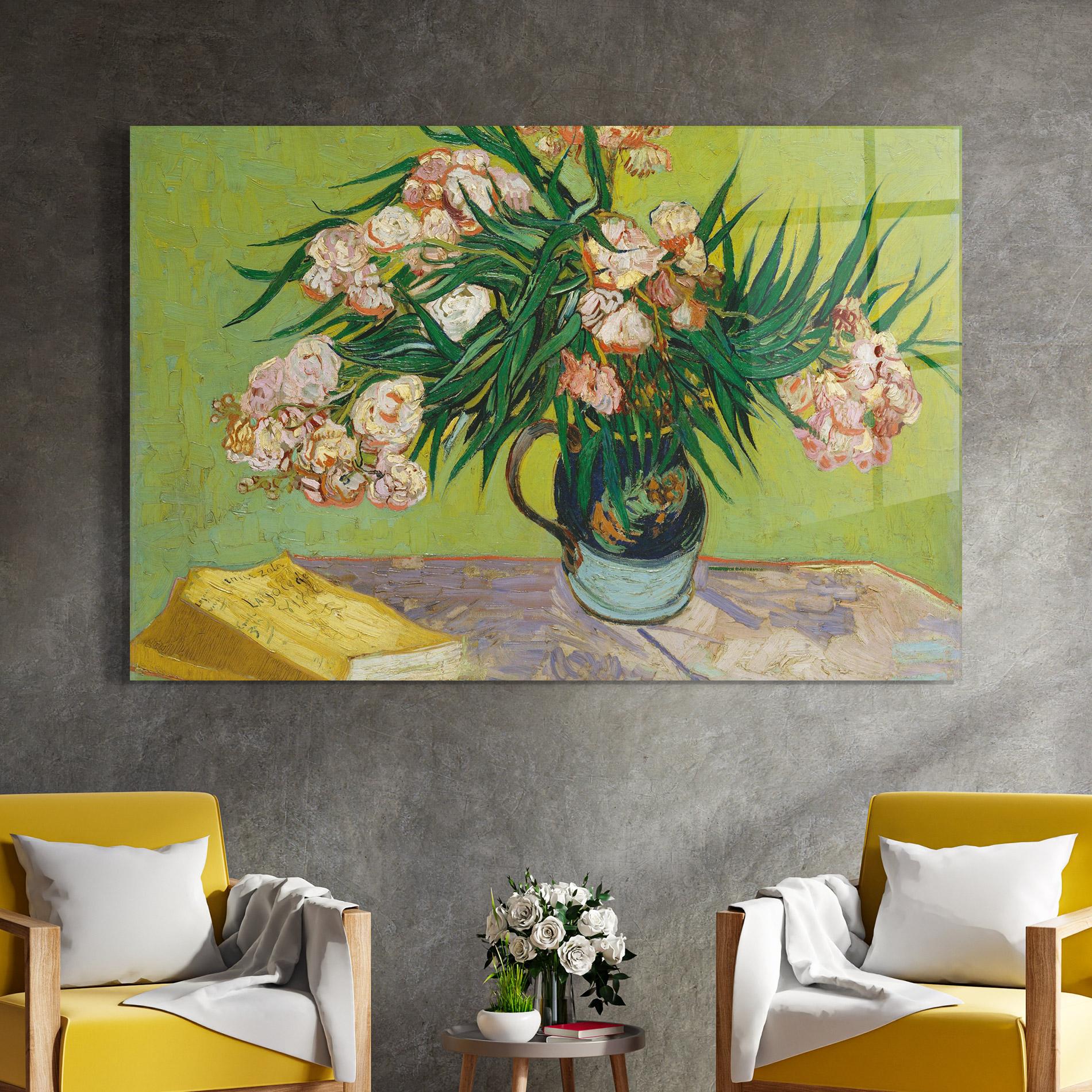 Tablou Sticla Oleanders mockup 4