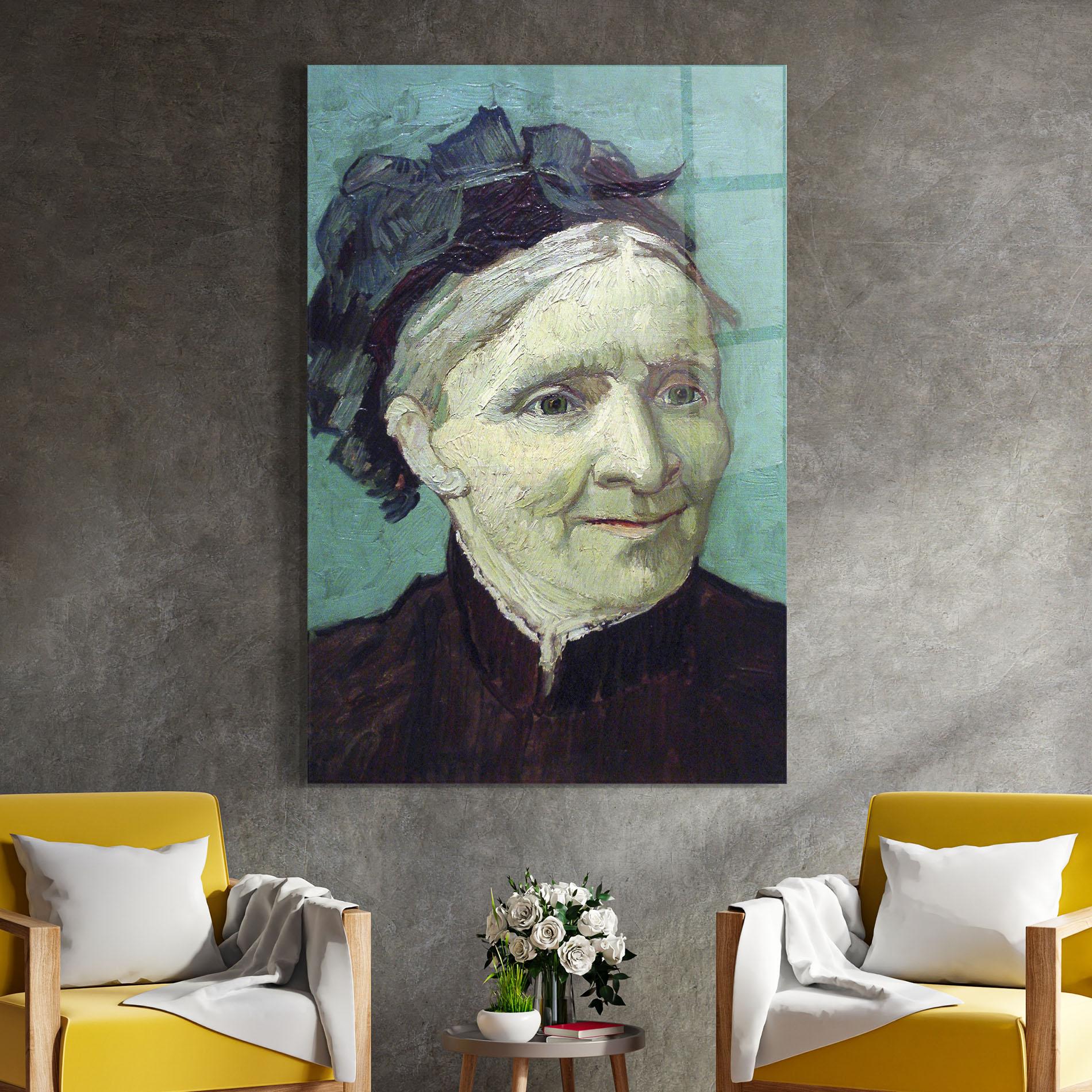 Tablou Sticla Artist S Mother mockup 4