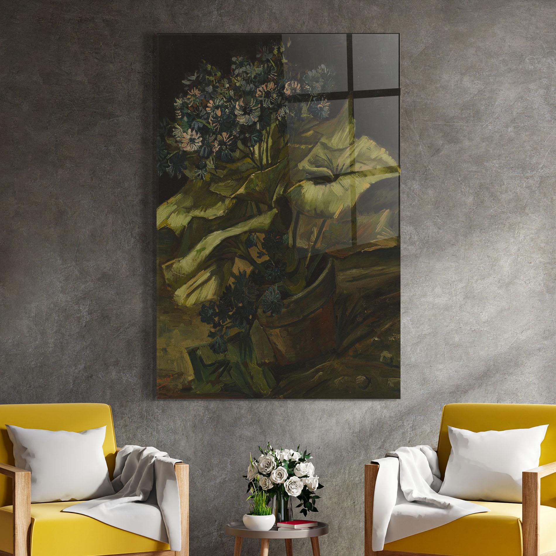 Tablou Sticla Cineraria mockup 4