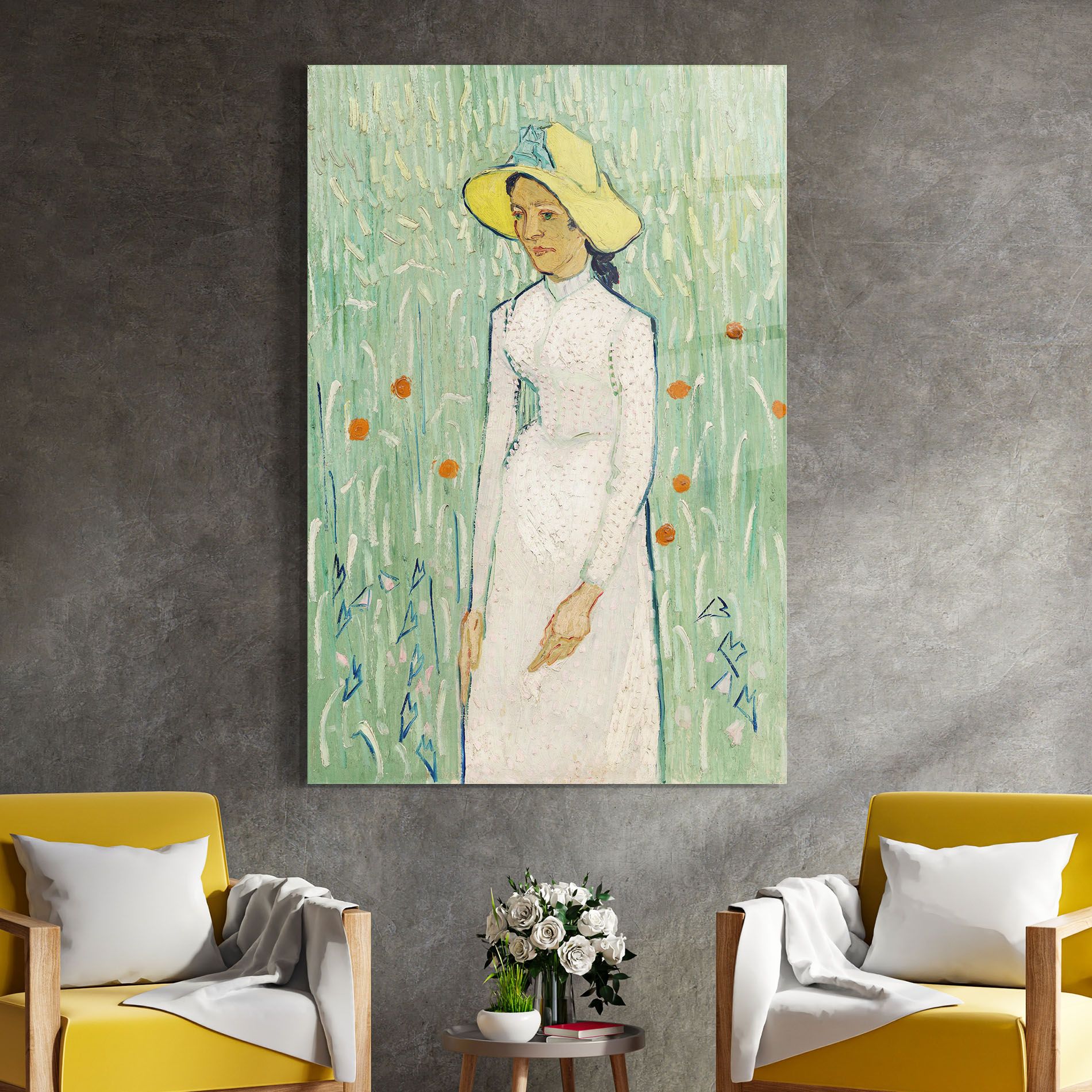 Girl In White mockup 4