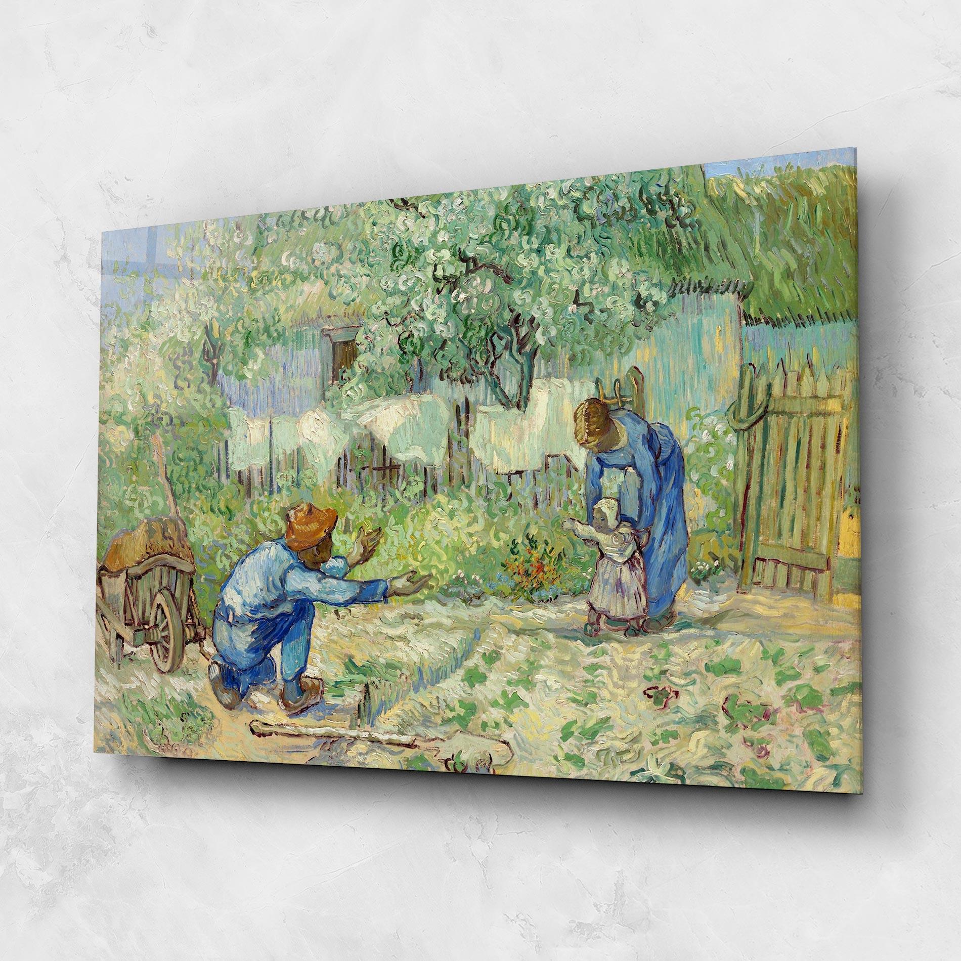 Tablou Sticla First Steps mockup 1