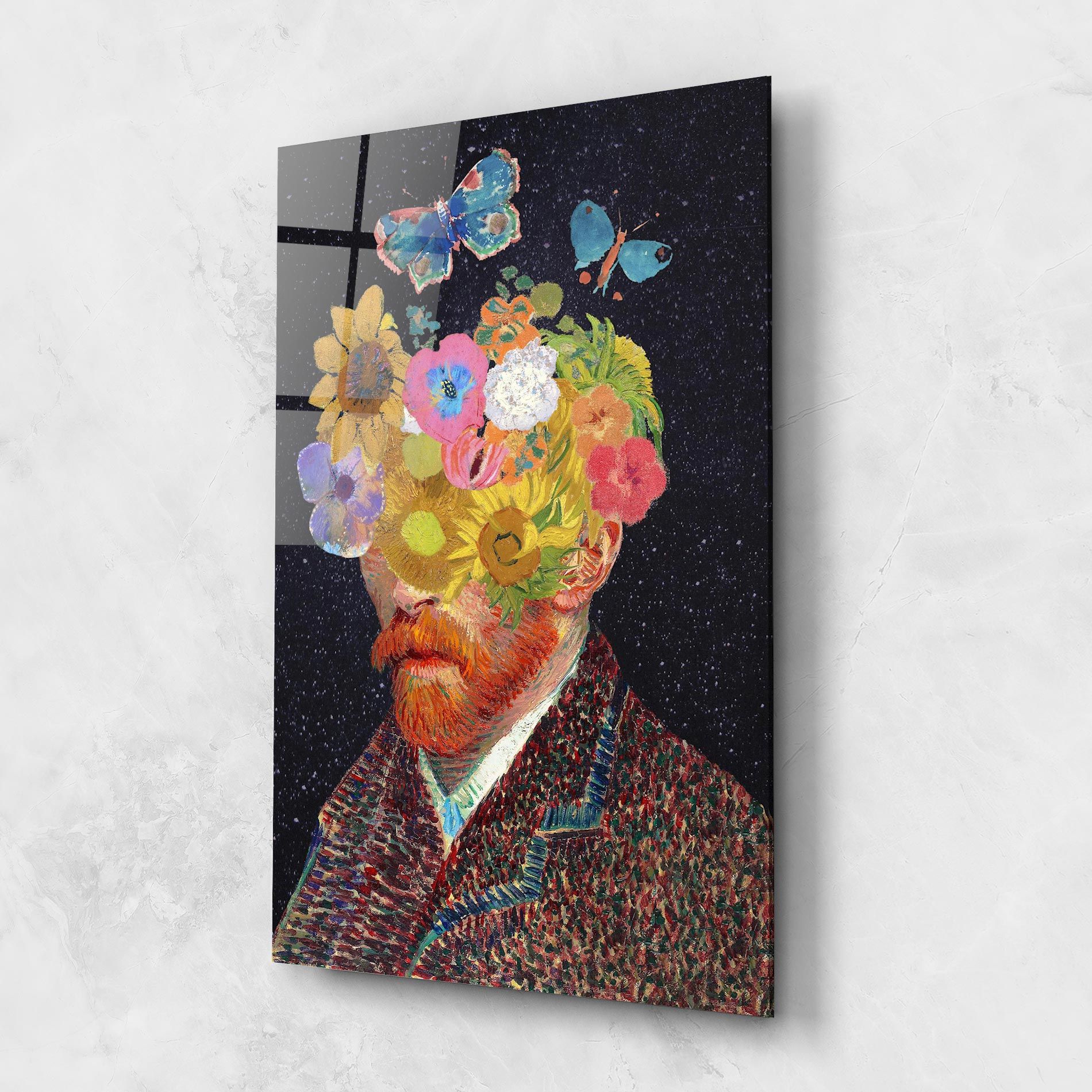 Flower Self Portrait mockup 1