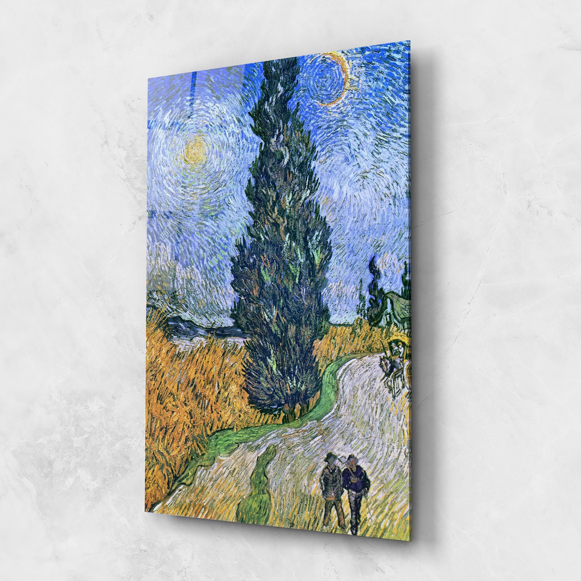 Road With Cypress mockup 1