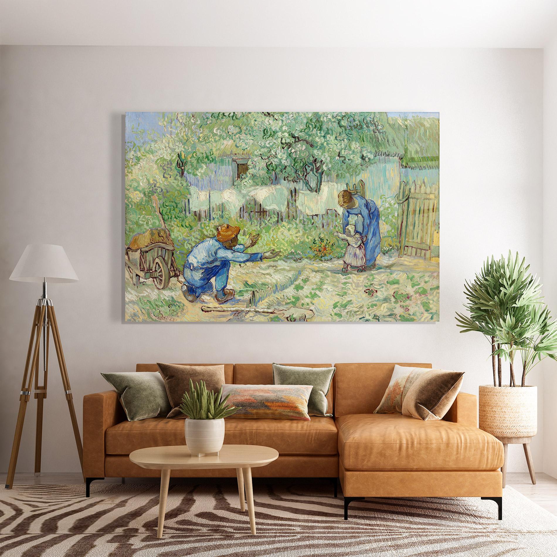 Tablou Sticla First Steps mockup 7