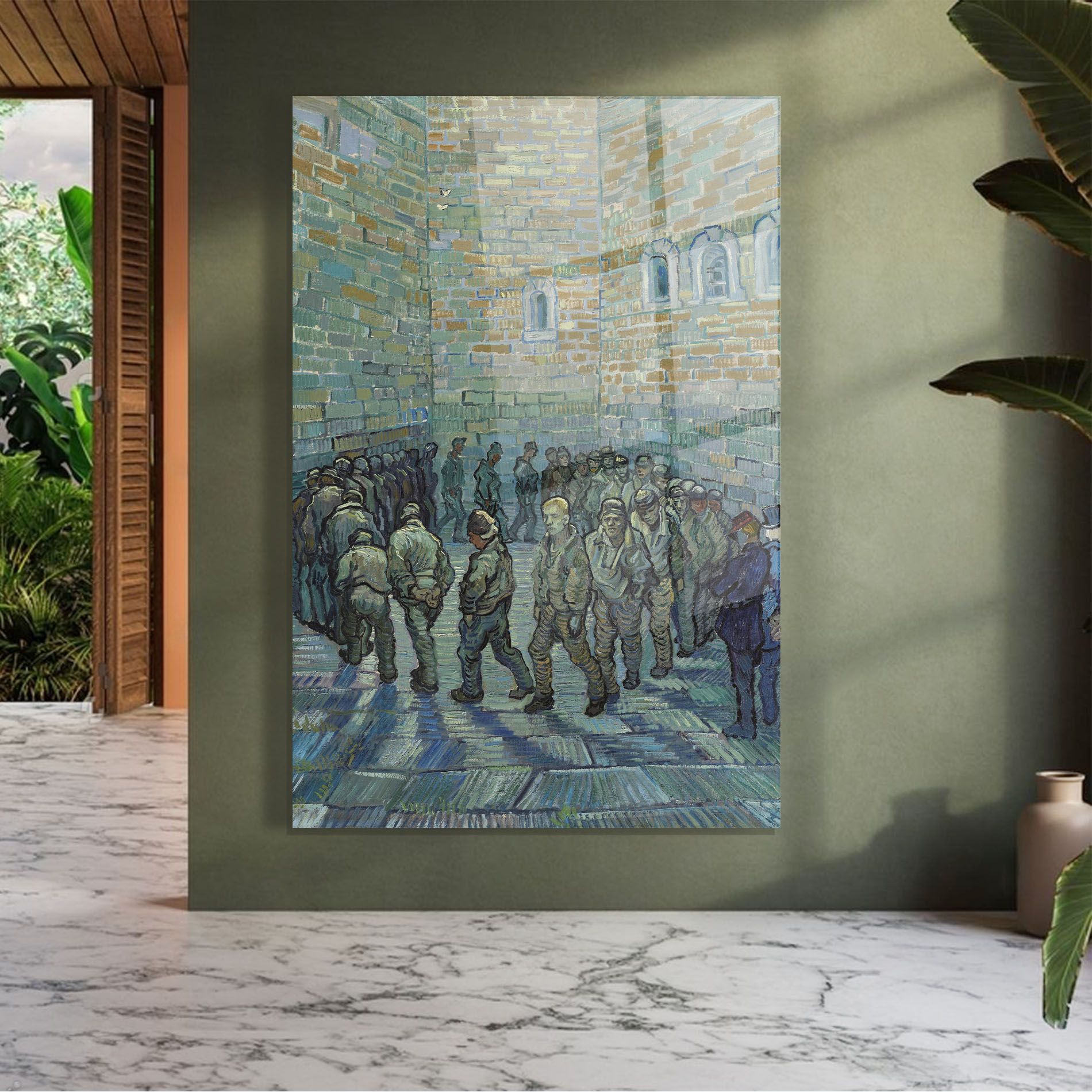 Prisoners Exercising mockup 7