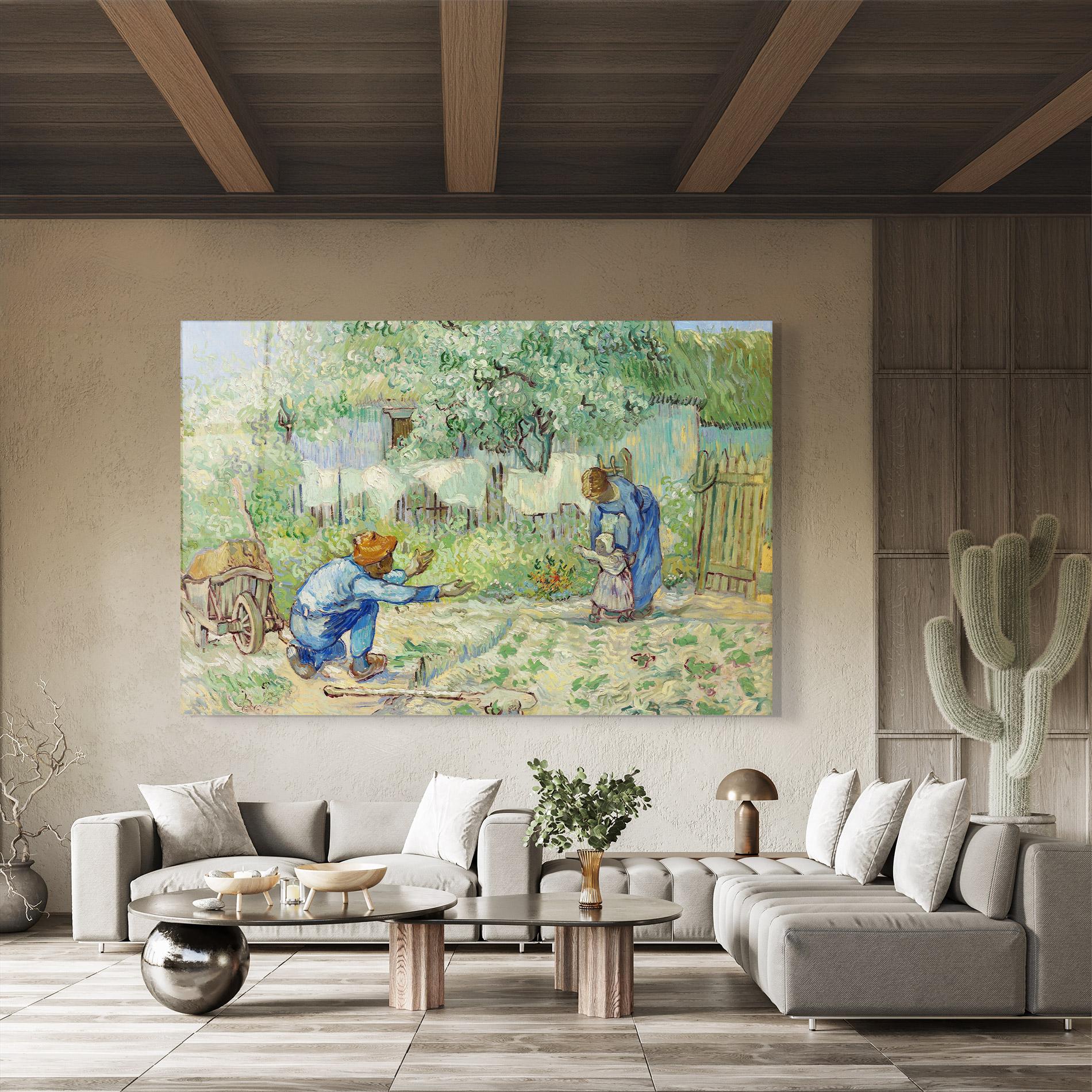 Tablou Sticla First Steps mockup 8