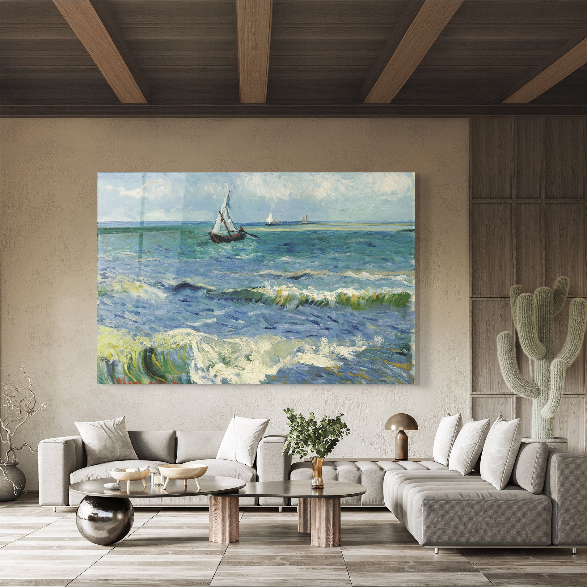 Zeegezicht Saintes Maries mockup 8