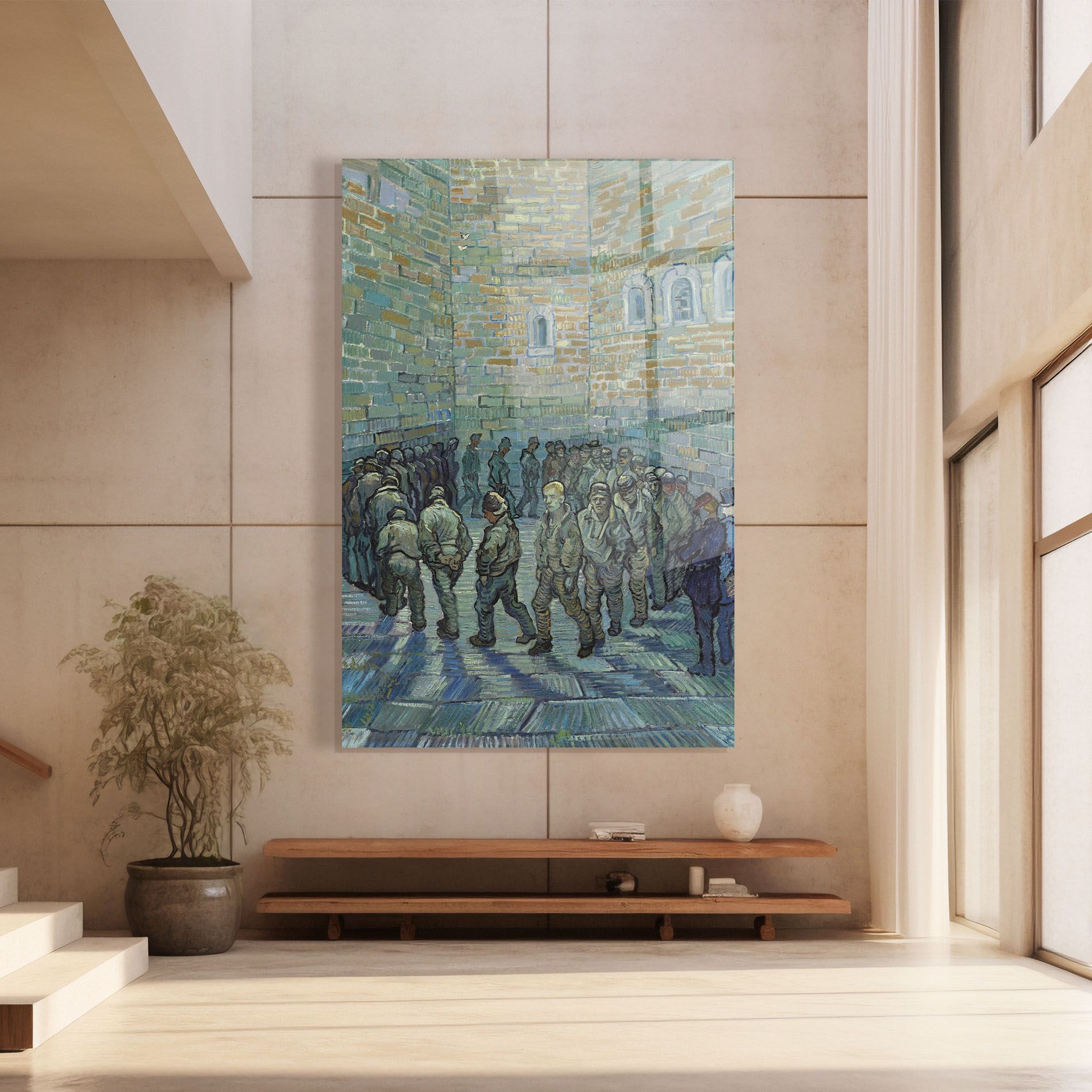 Prisoners Exercising mockup 8