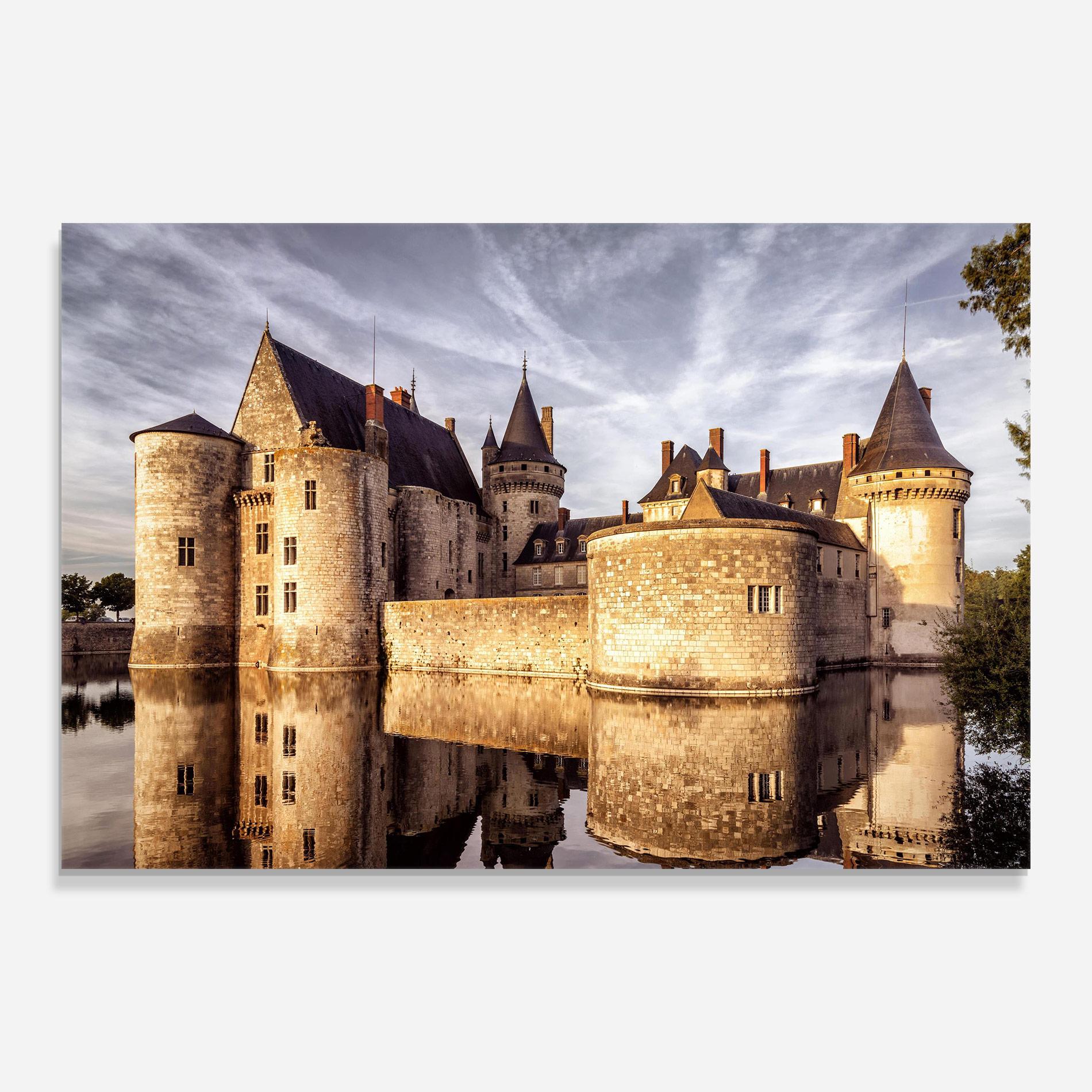 Tablou Sticla Chateau Castle mockup 0