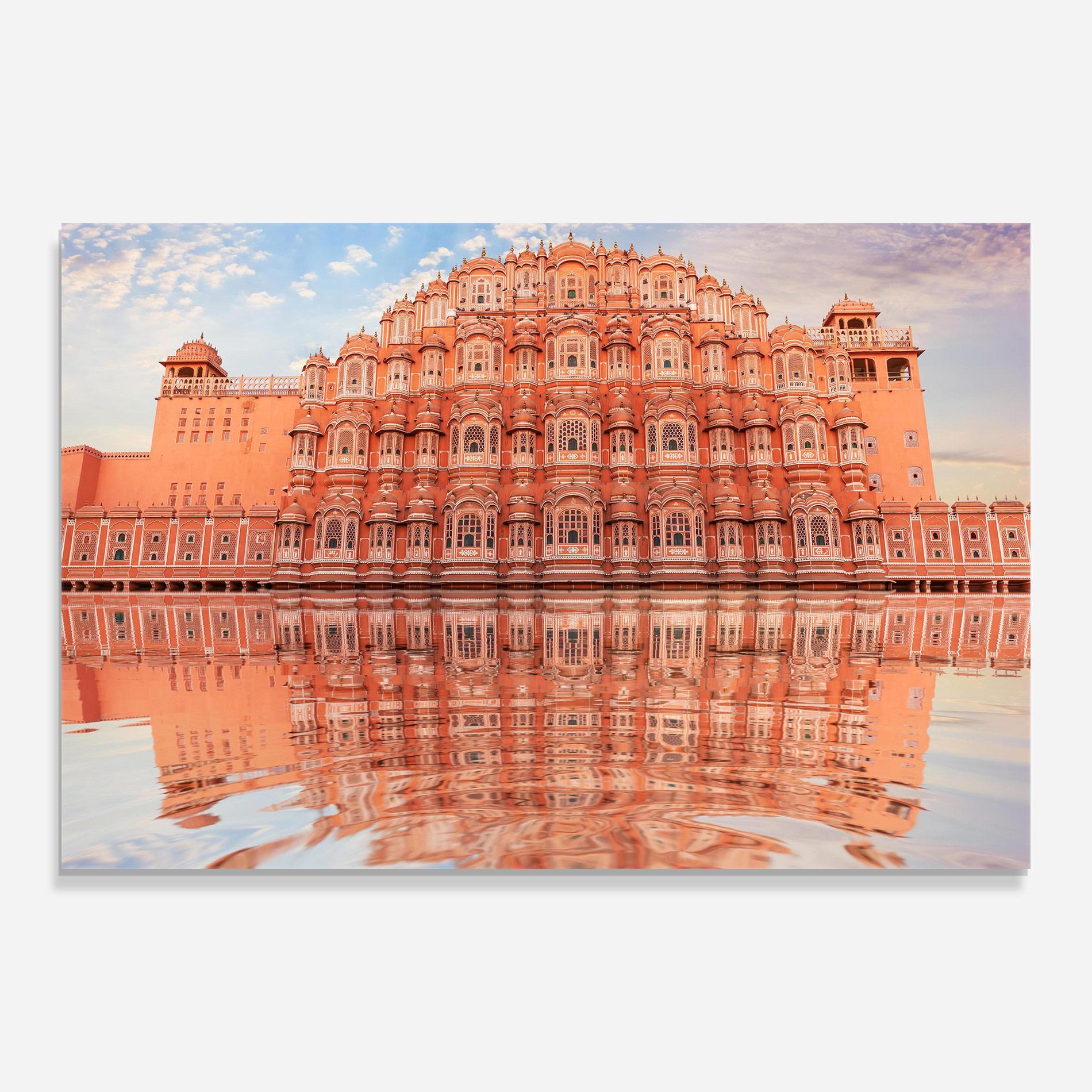 Tablou Sticla Hawa Mahal India mockup 0