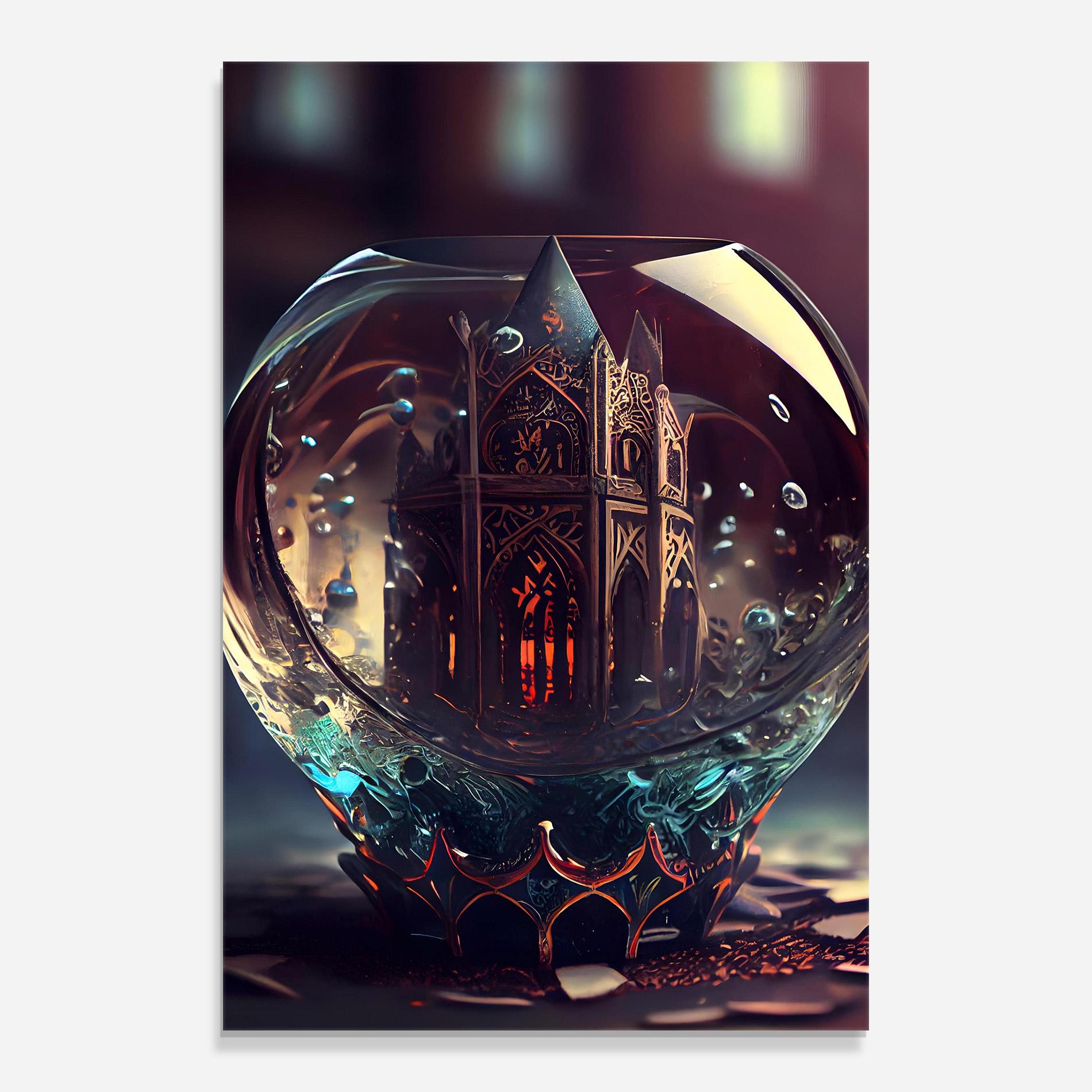 Tablou Sticla Church Ball mockup 0